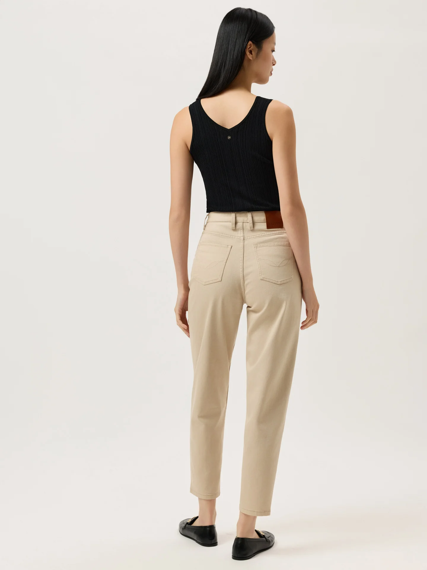 Mom Fit Jeans In Premium Cotton Blend - Image 3