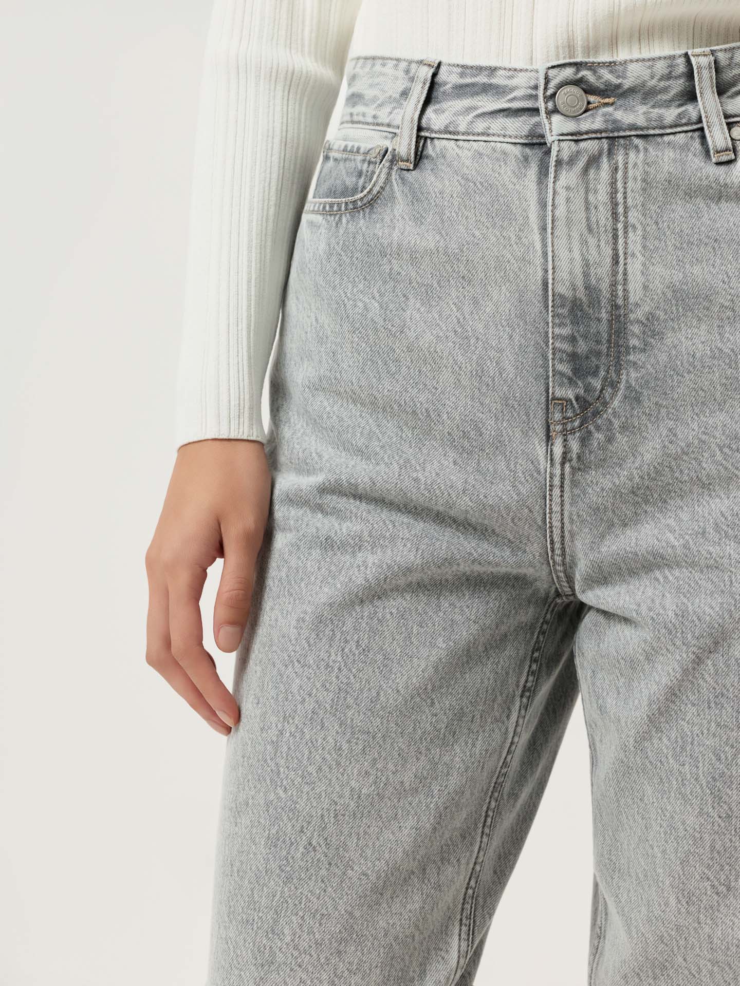 Mom Fit Jeans In Premium Cotton Blend - Image 6