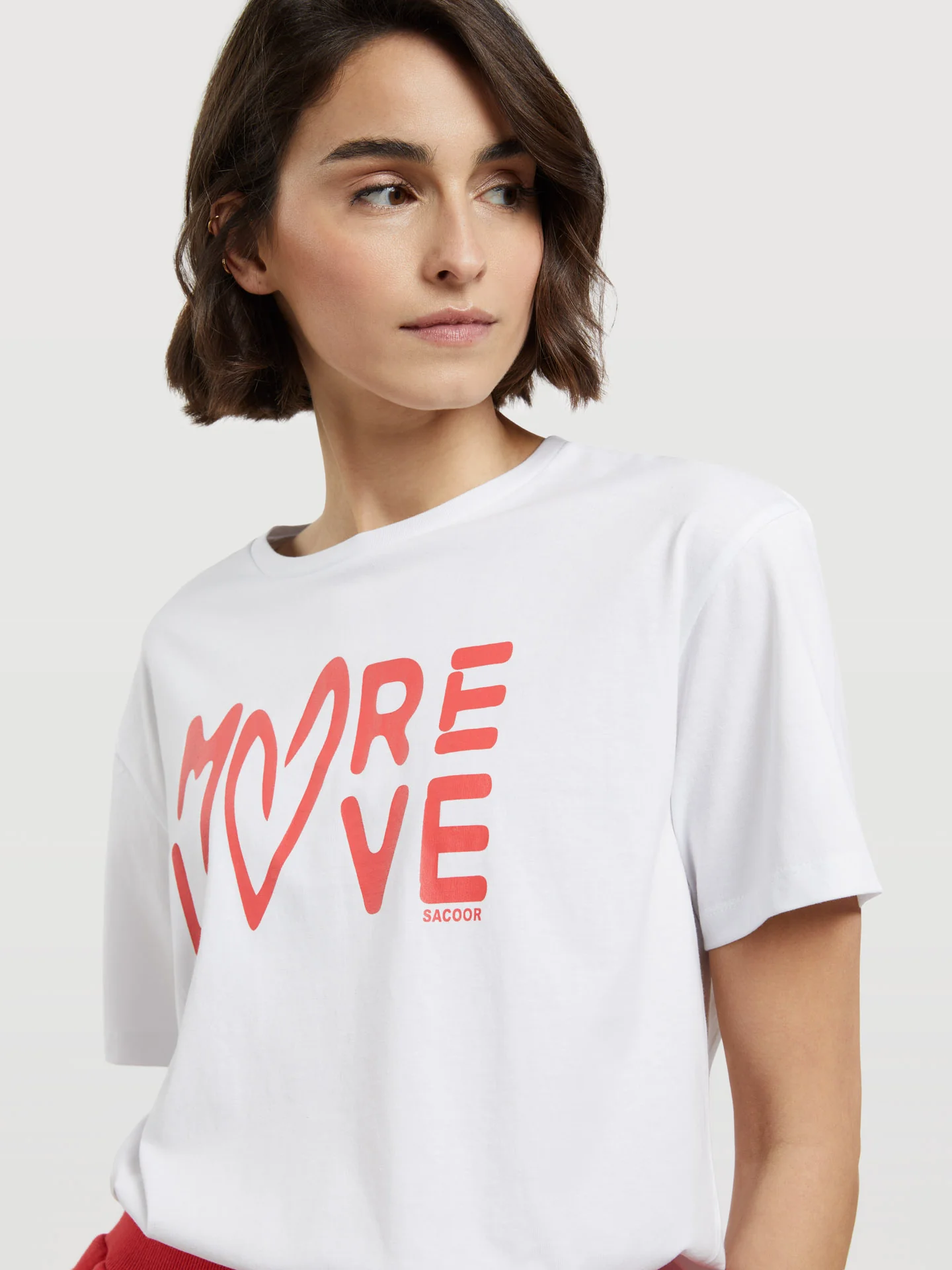 More Love Print T-shirt - Image 4