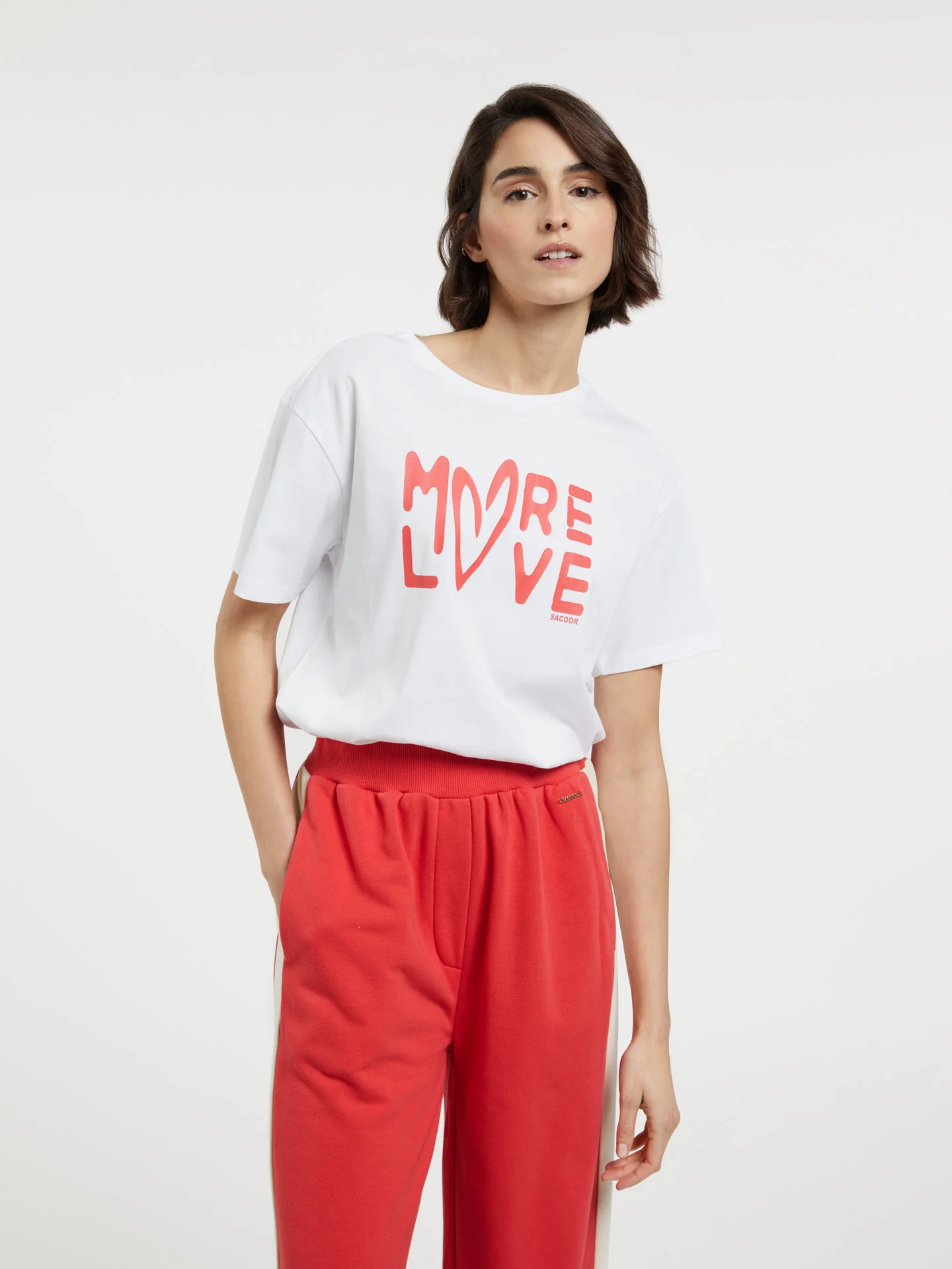 More Love Print T-shirt - Image 5