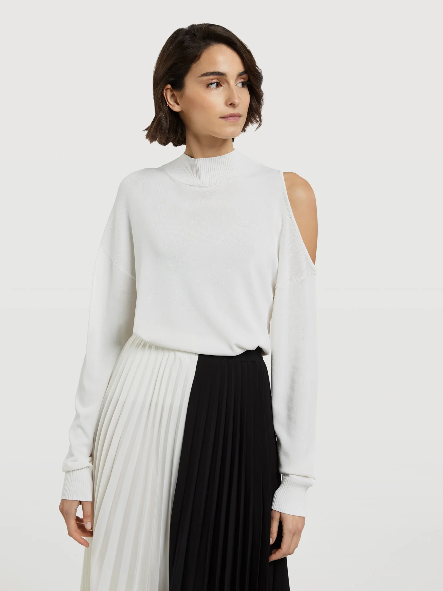 Open Shoulder Sweater