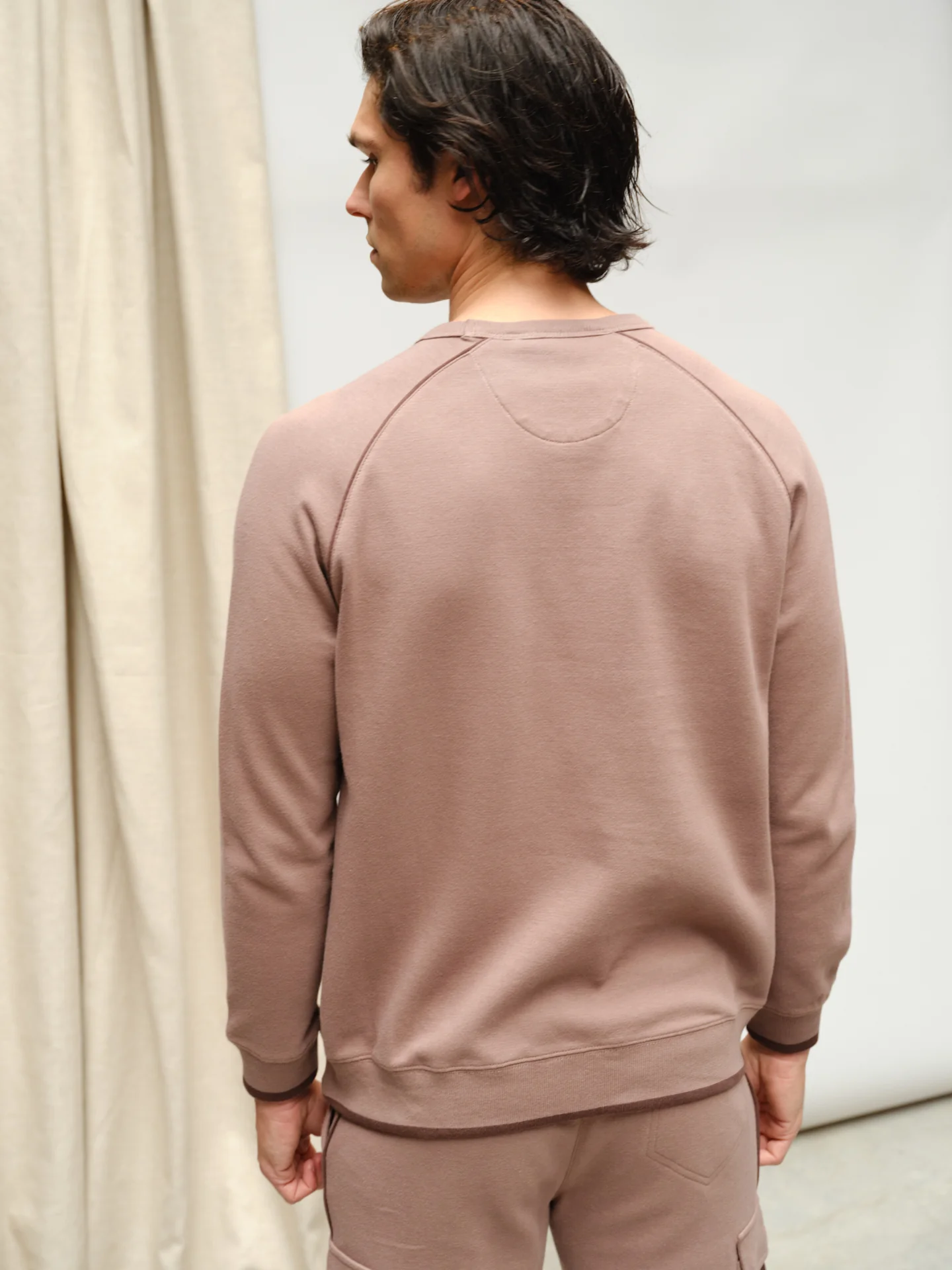 Organic Cotton Capsule Collection crew neck sweatshirt - Image 4