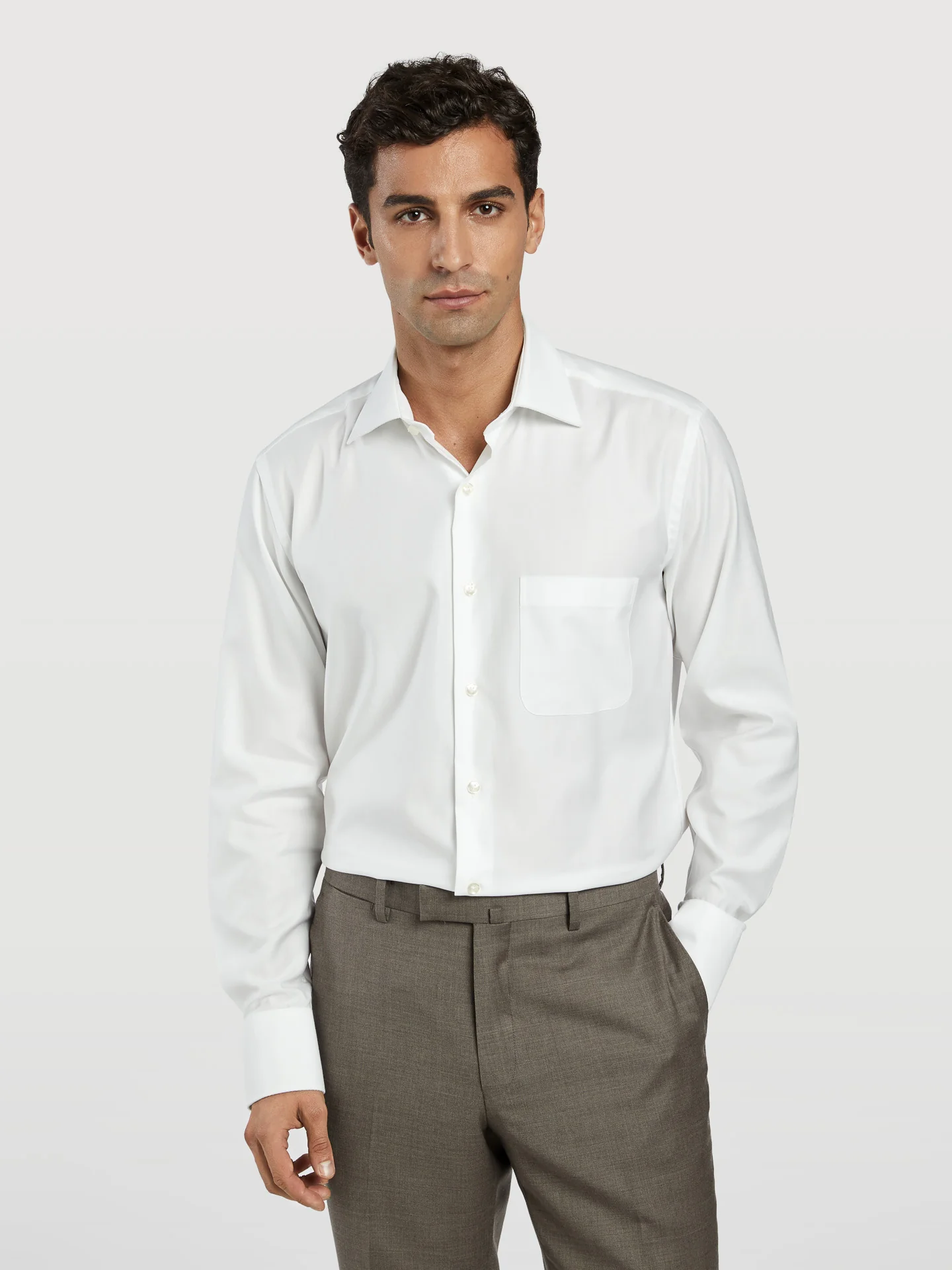 OXFORD COLLAR REGULAR FIT SINGLE CUFF - Image 4