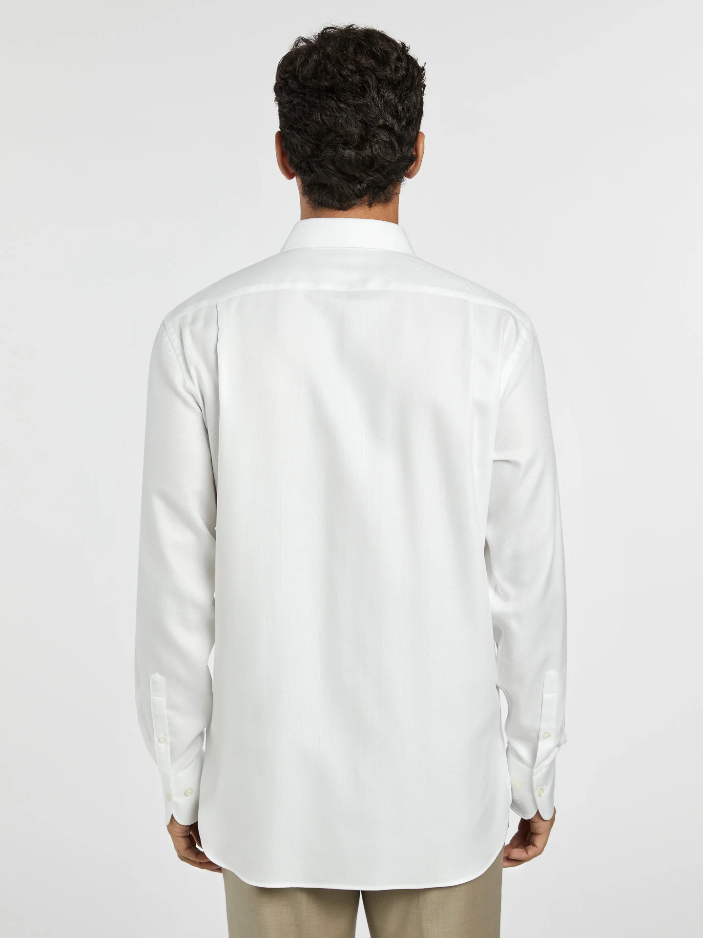 OXFORD COLLAR REGULAR FIT SINGLE CUFF - Image 3
