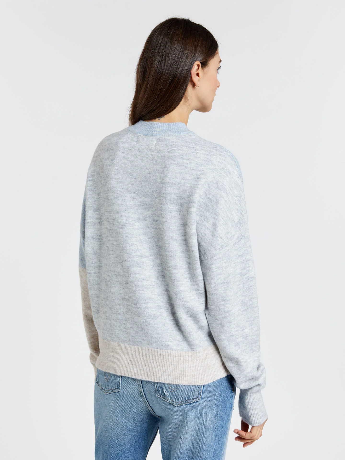 Panneling colours sweater - Image 6