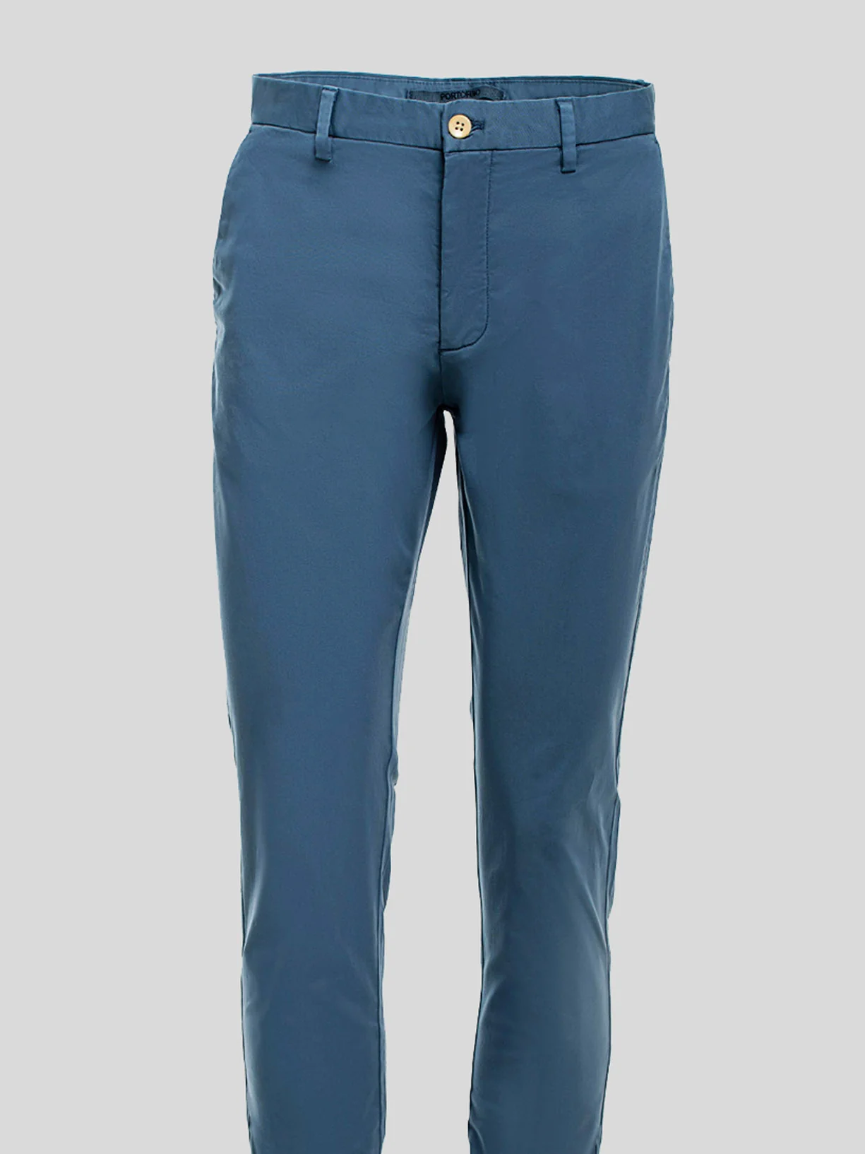 Pigment dye comfort chino trouser slim fit - Image 2