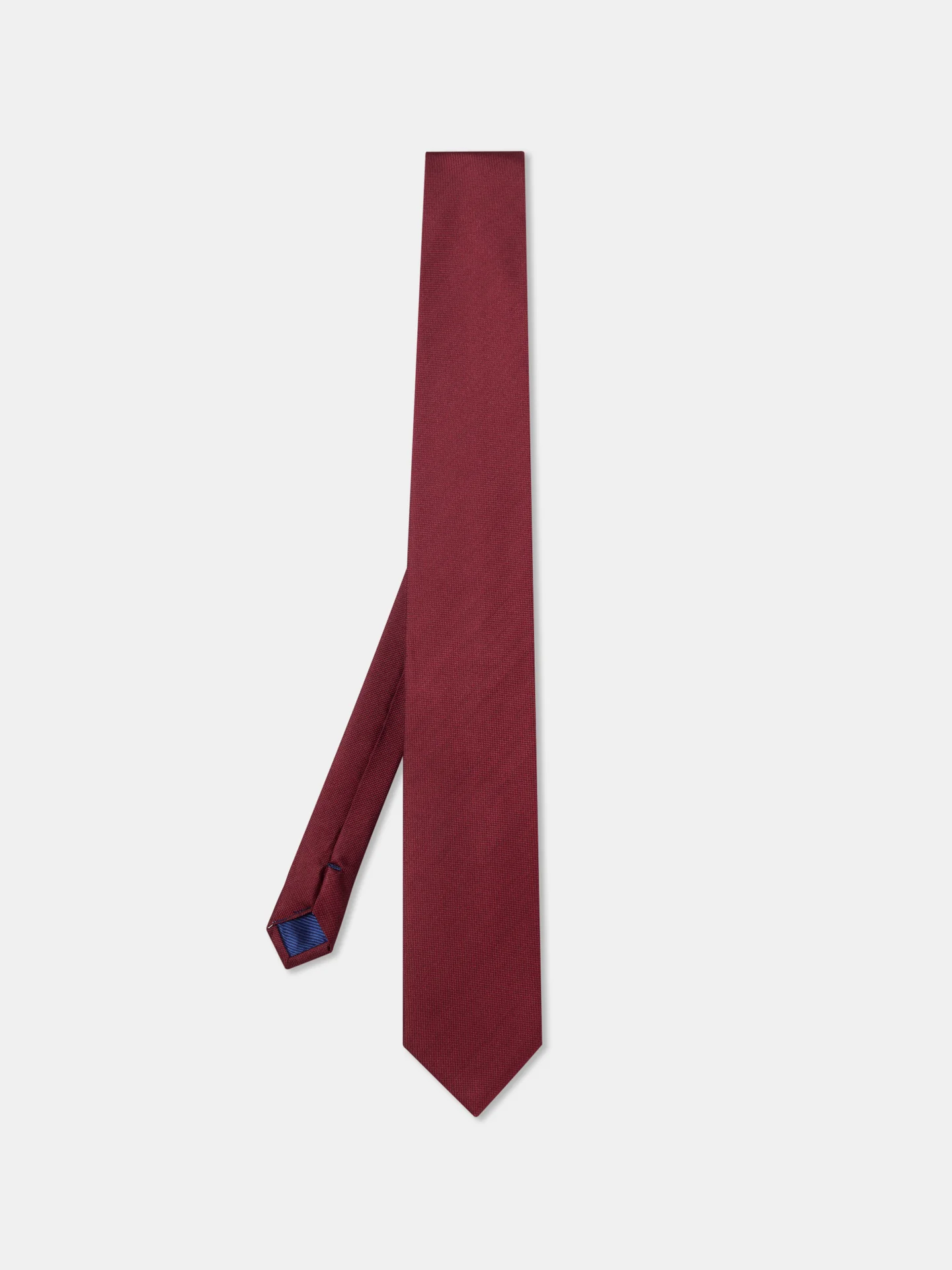 Plain 100% Silk Tie 7,5cm - Image 5