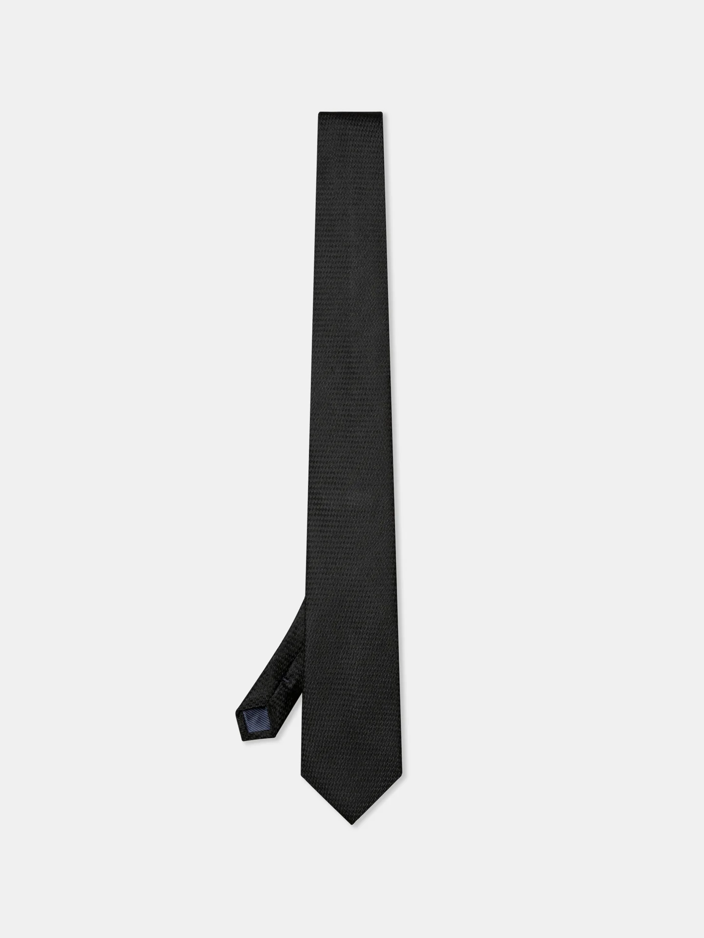 Plain 100% Silk Tie 7,5cm - Image 3