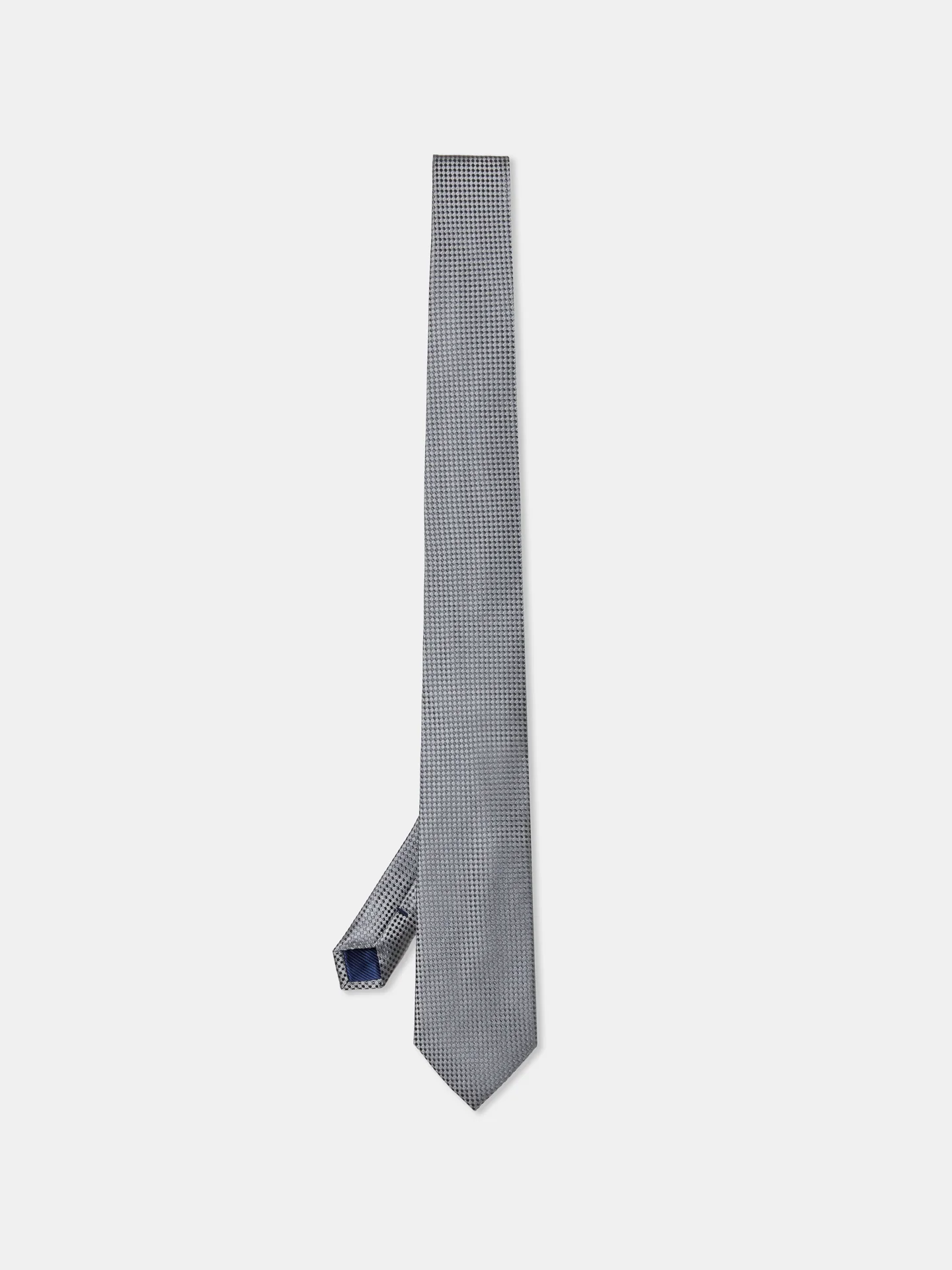 Plain 100% Silk Tie 7,5cm - Image 7