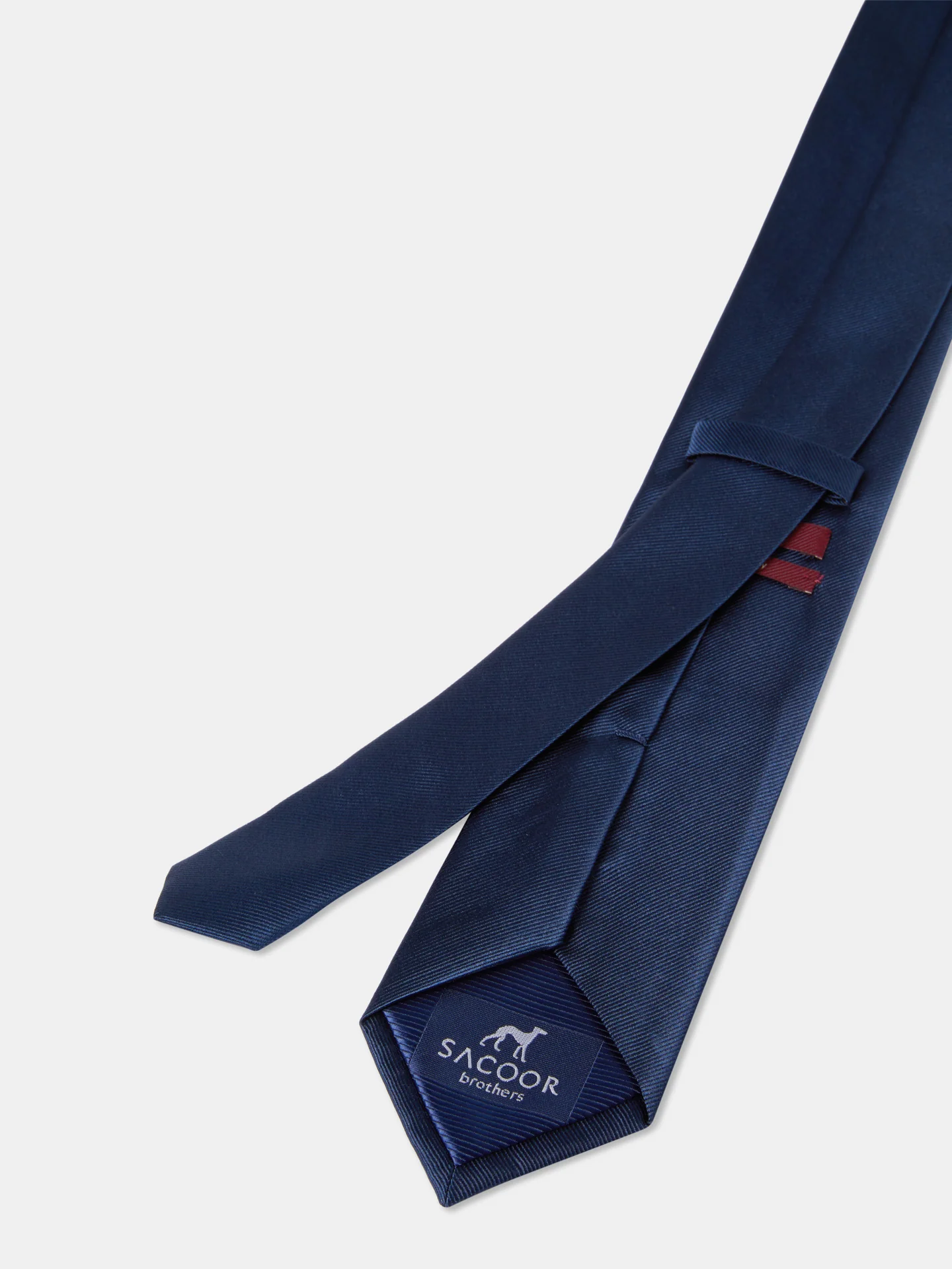 Plain 100% Silk Tie 7,5cm - Image 6