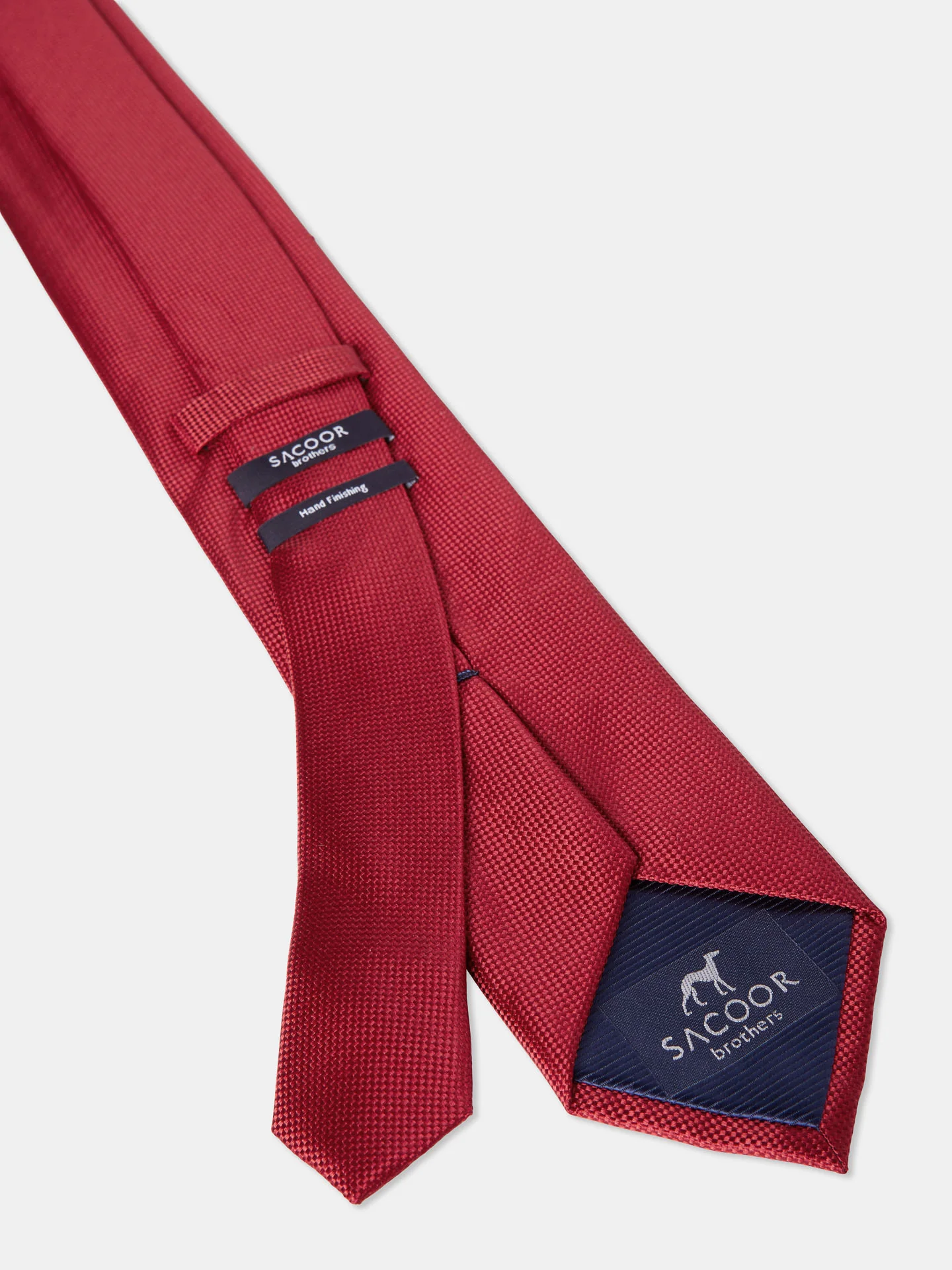 Plain 100% Silk Tie 7,5cm - Image 22