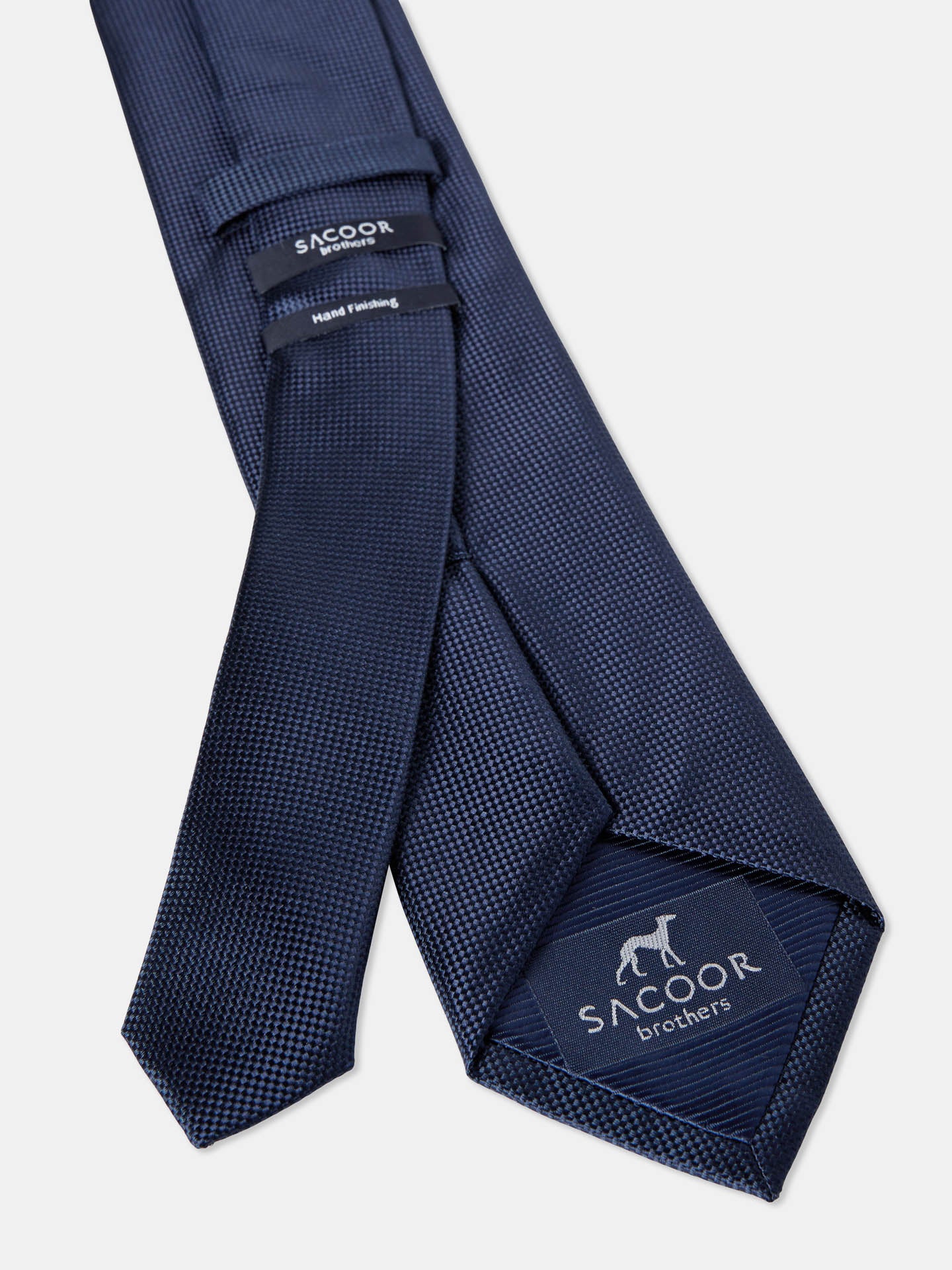 Plain 100% Silk Tie 7,5cm - Image 6