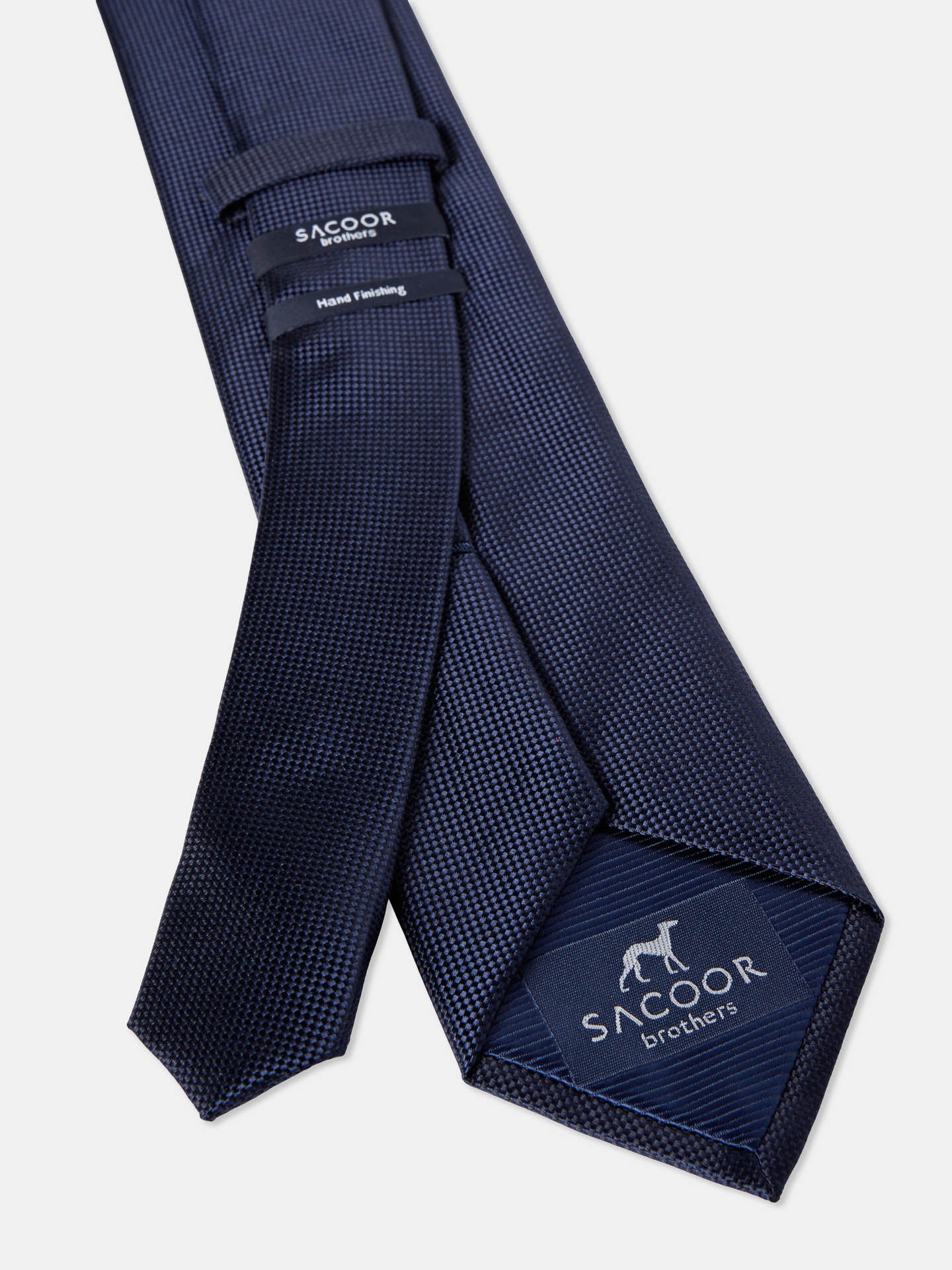 Plain 100% Silk Tie 7,5cm - Image 8