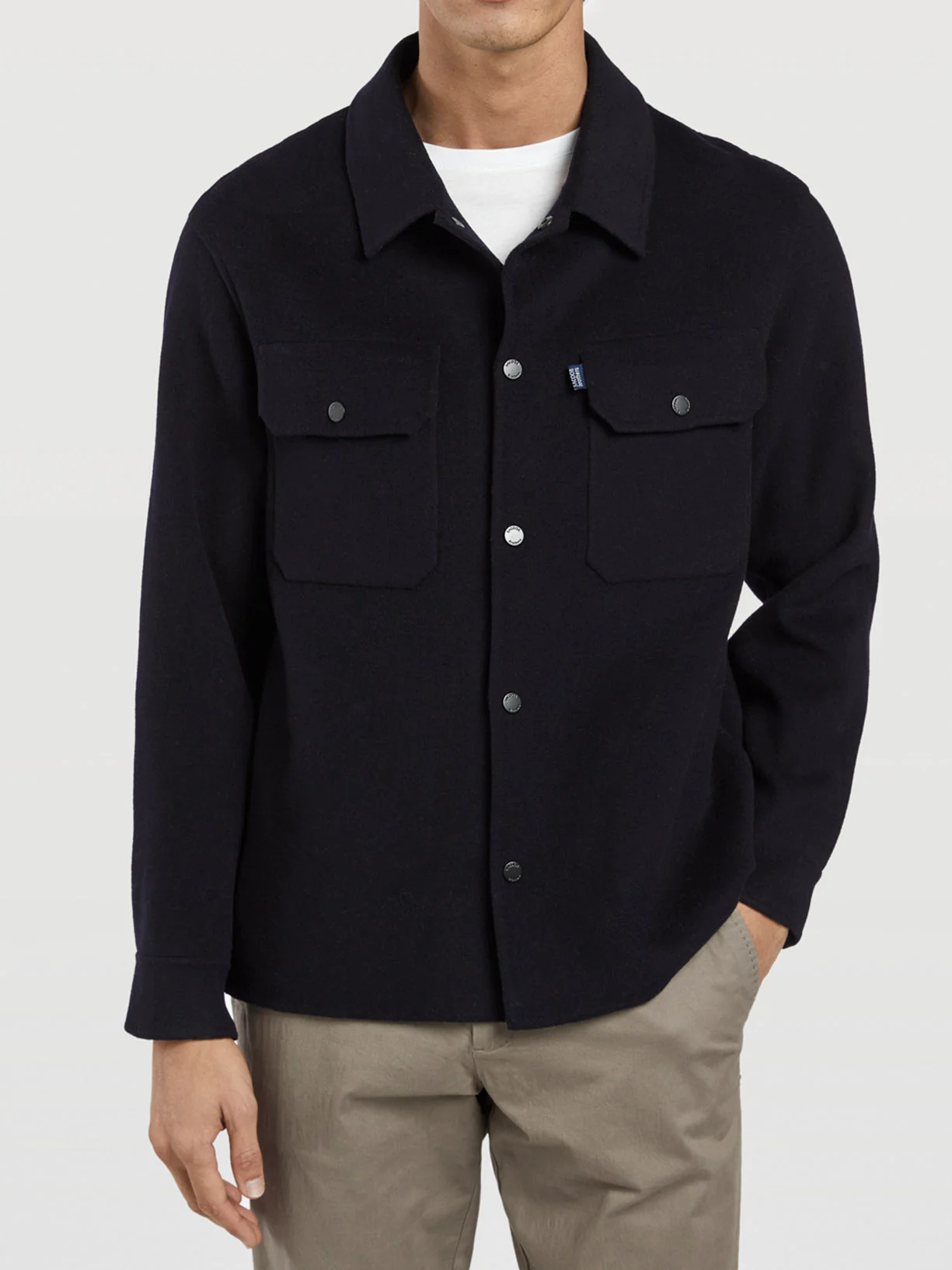 Plain overshirt - Image 2
