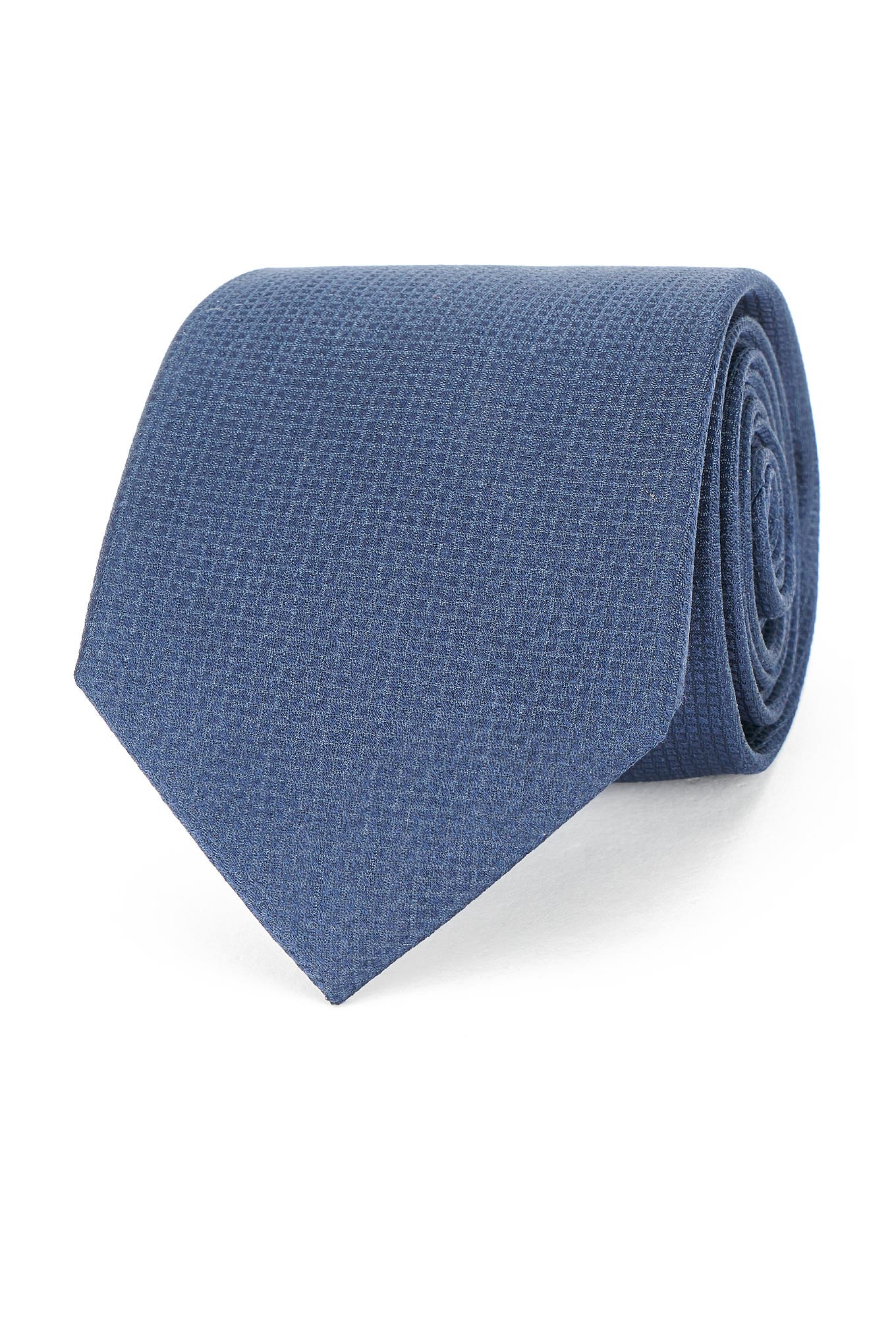 Plain Tie 100% Silk 8cm - Image 3
