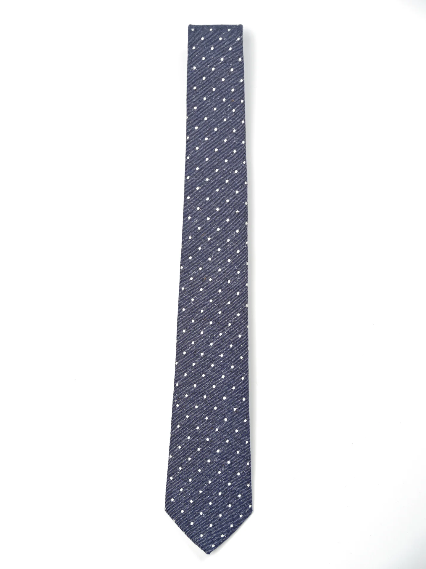 Polka Dot Pattern Tie 100% Silk 7cm