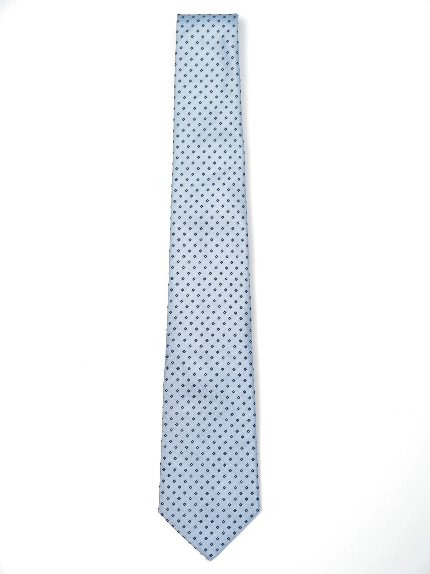 Polka Dot Pattern Tie 100% Silk 8cm