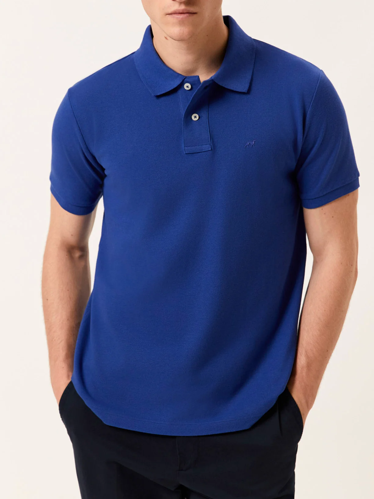 Premium Regular Fit Piqué Polo in 100% BCI Cotton - Image 2