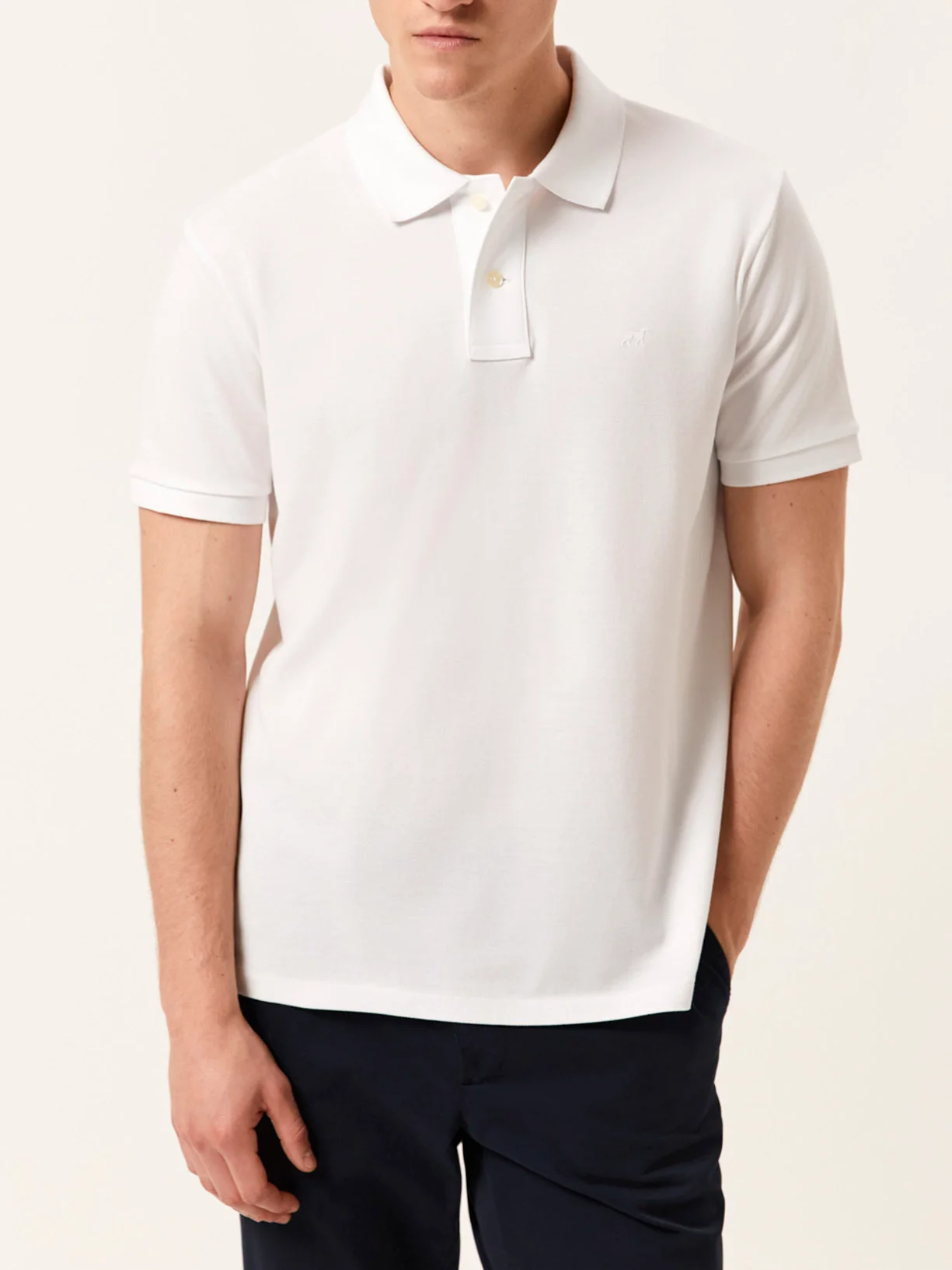 Premium Regular Fit Piqué Polo in 100% BCI Cotton - Image 2