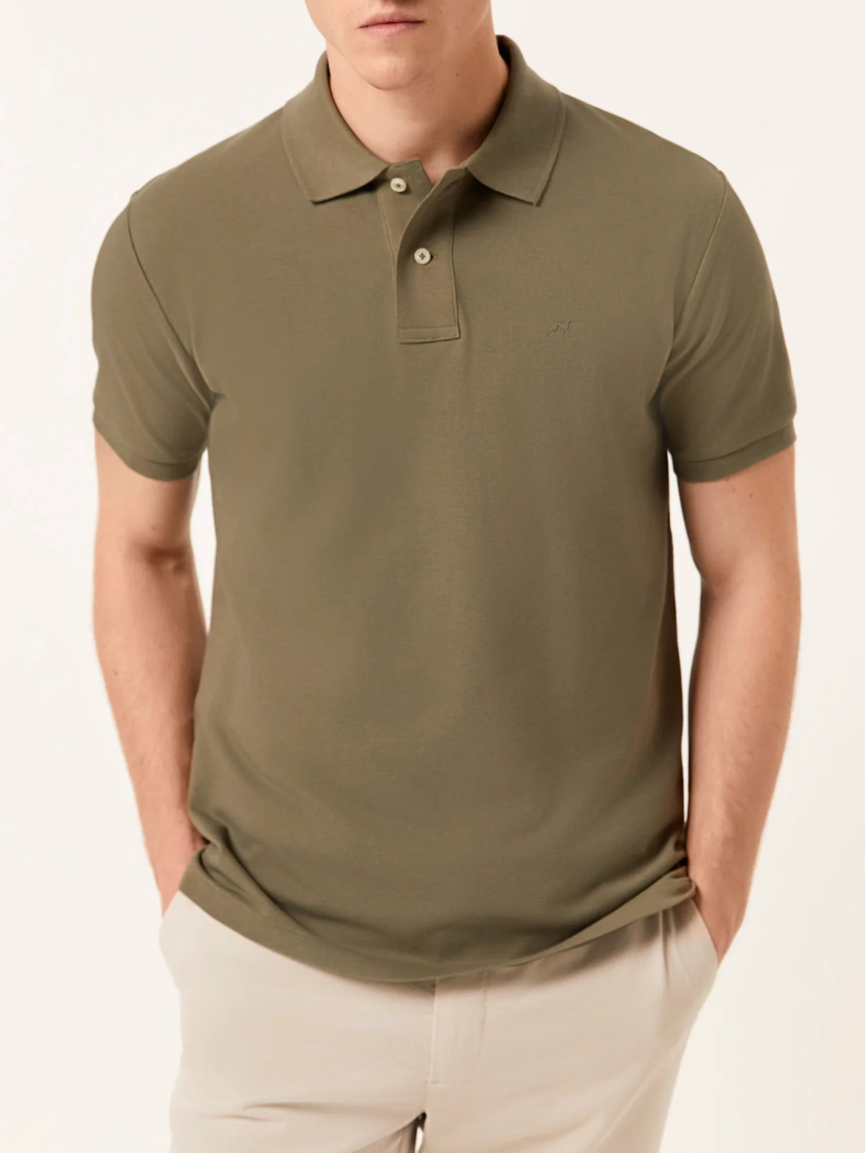 Premium Regular Fit Piqué Polo in 100% BCI Cotton - Image 2