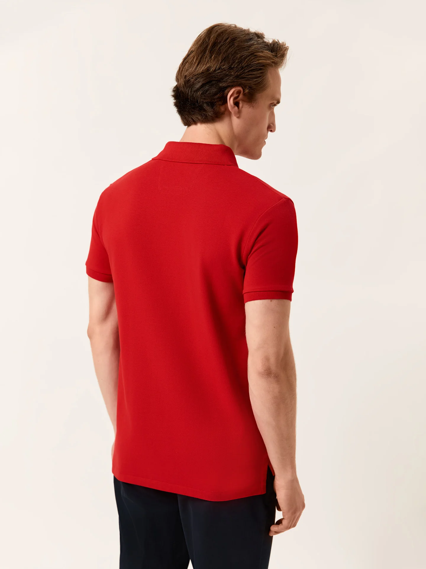 Premium slim Fit Piqué Polo in 100% BCI Cotton - Image 3