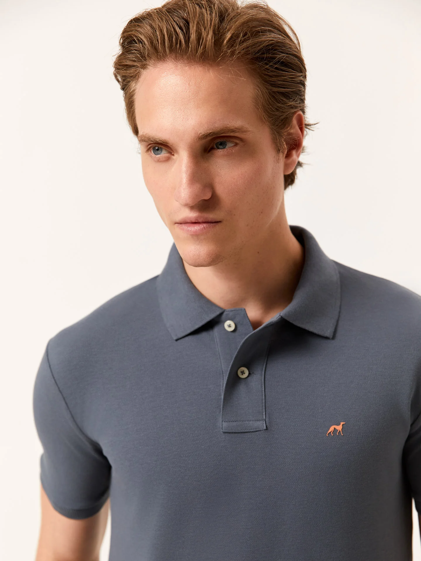 Premium slim Fit Piqué Polo in 100% BCI Cotton - Image 3
