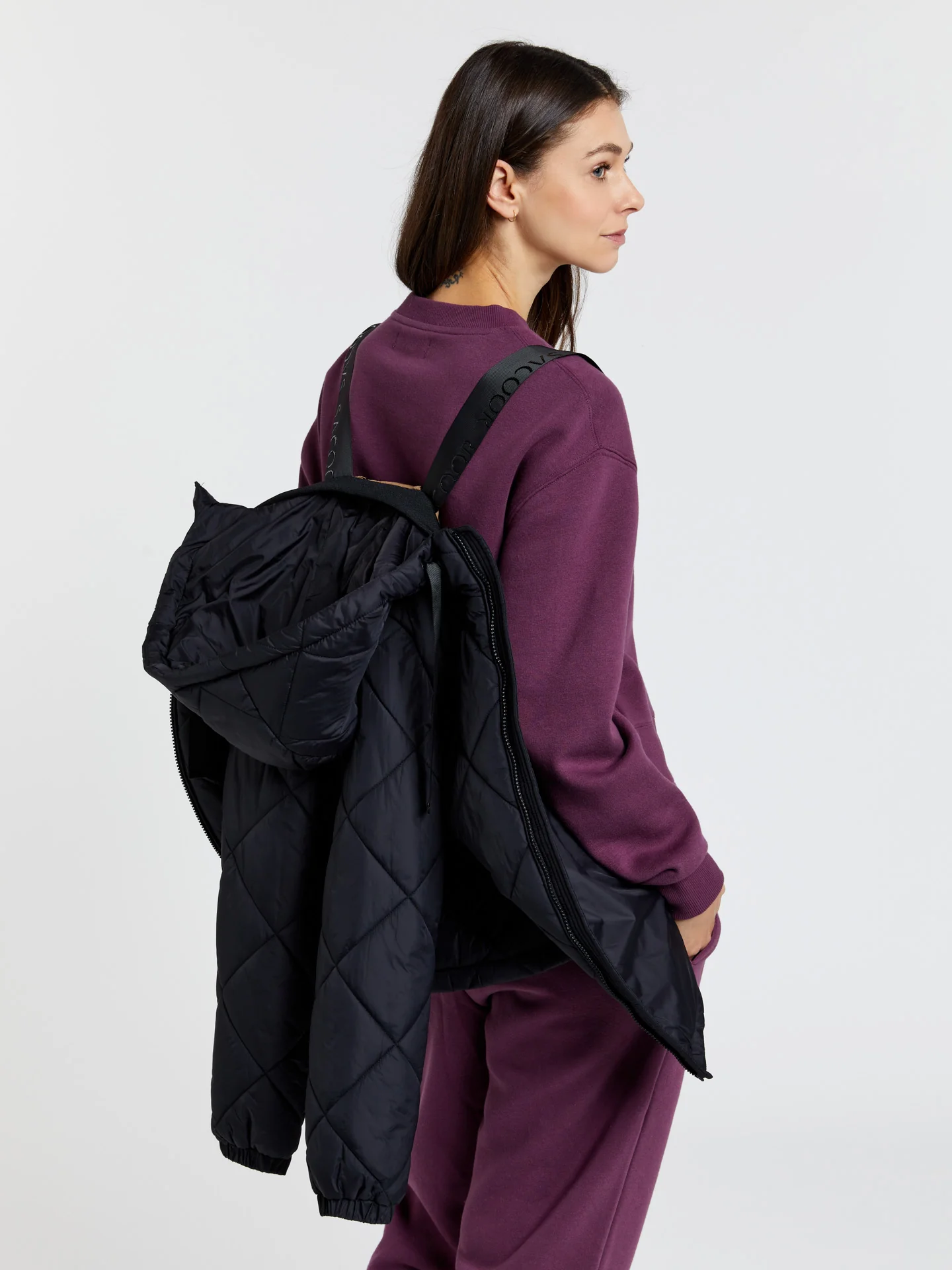 Puffer jacket with hood - Image 6