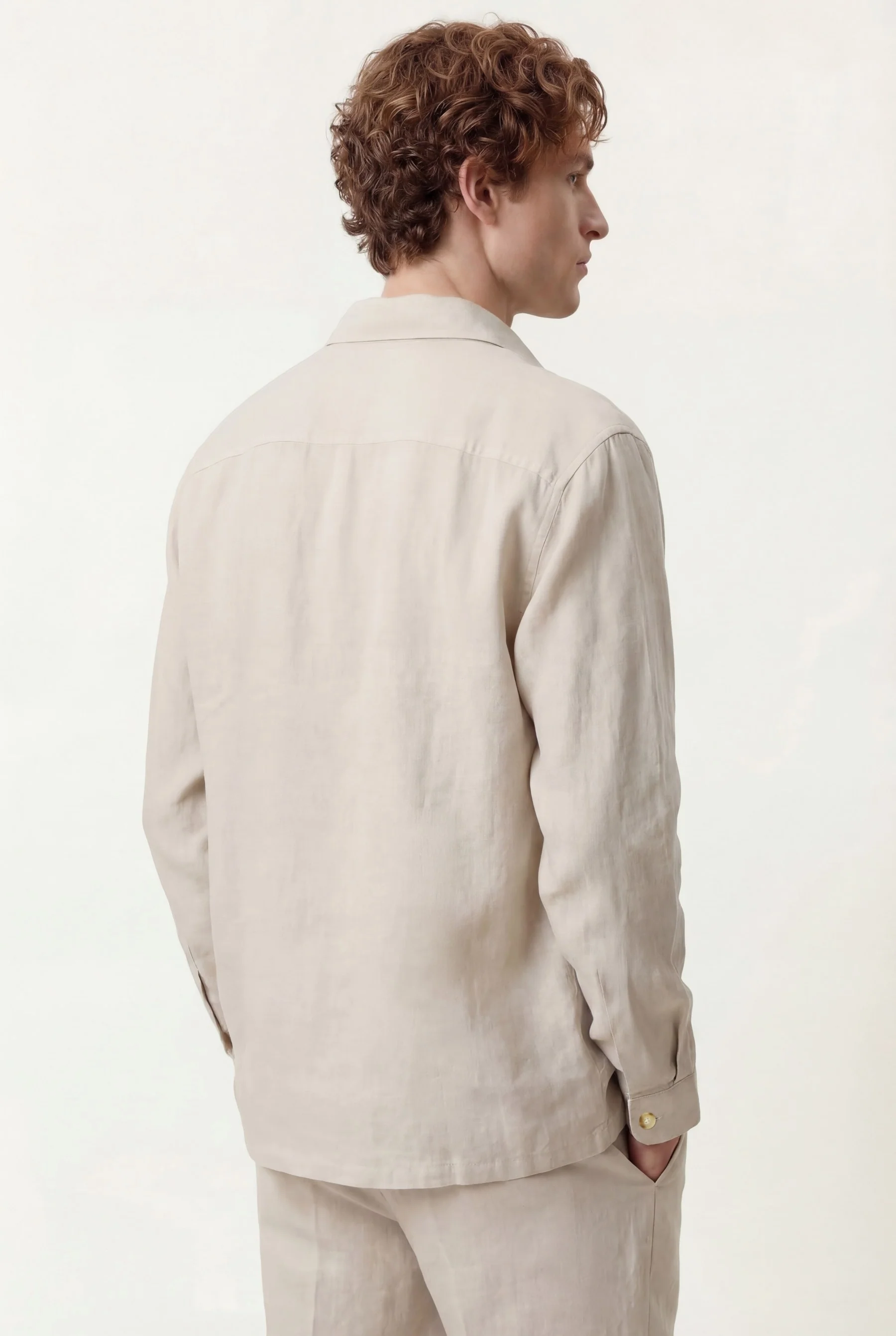 Pure Linen Overshirt - Image 11