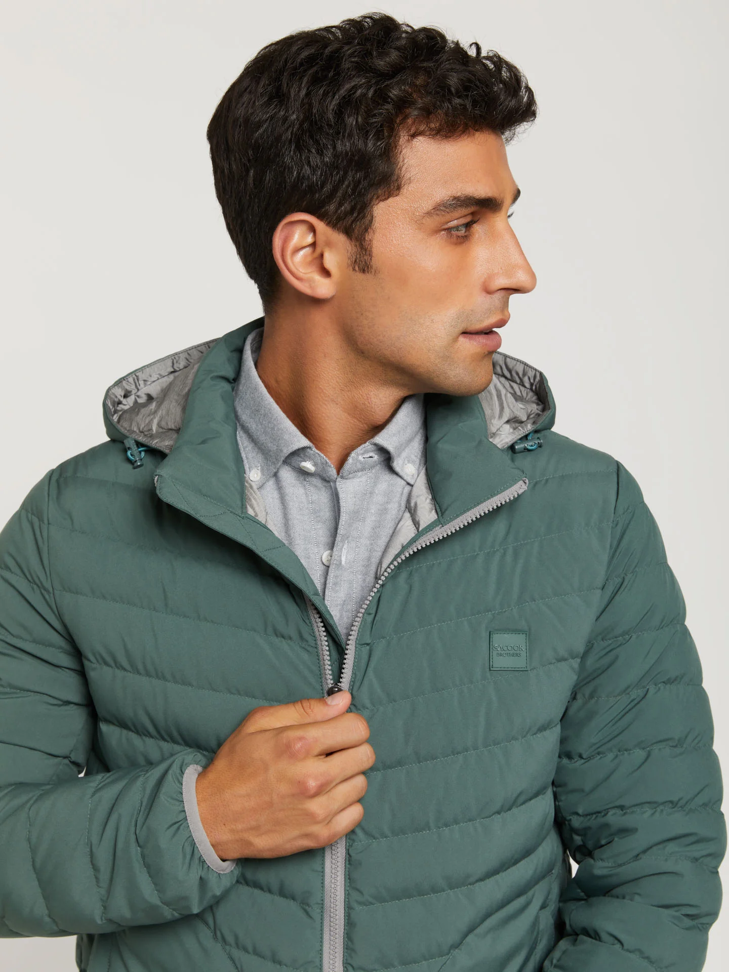 Recycled lightdown jacket - Image 6
