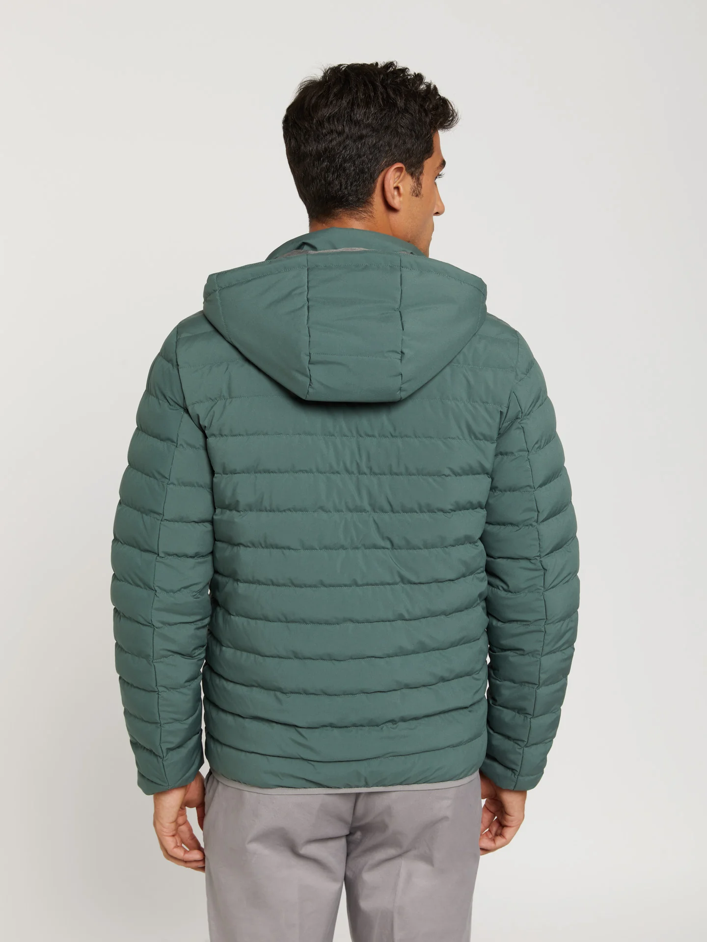 Recycled lightdown jacket - Image 7