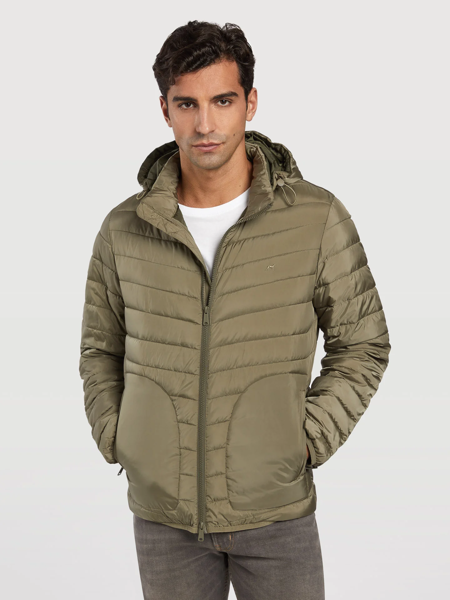 Recycled lightdown jacket - Image 6