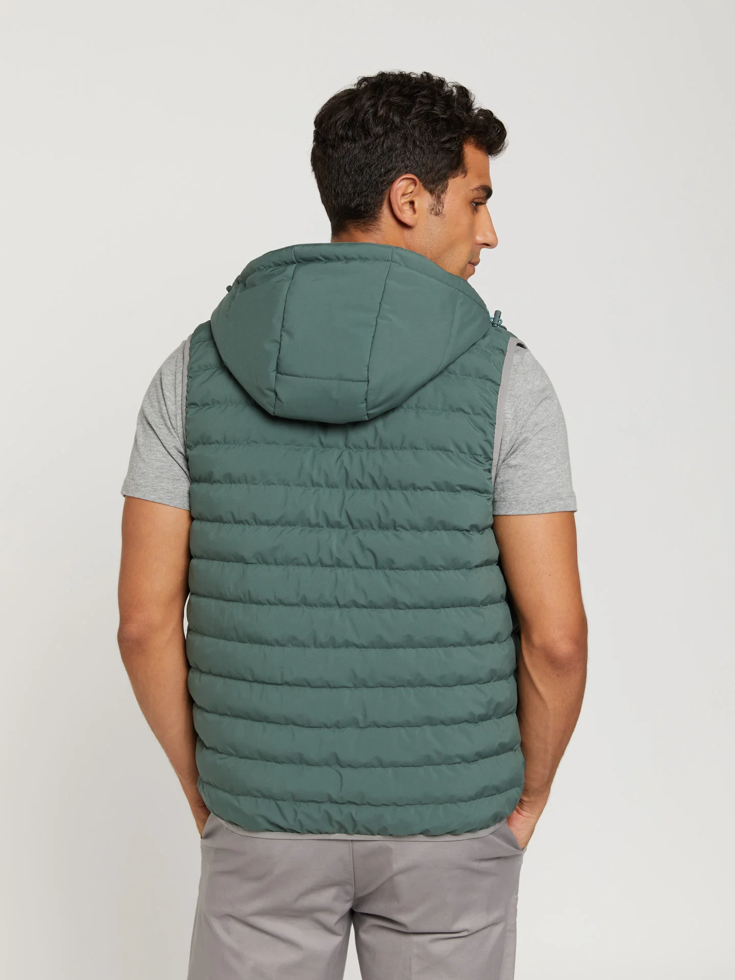 Recycled lightdown vest - Image 10