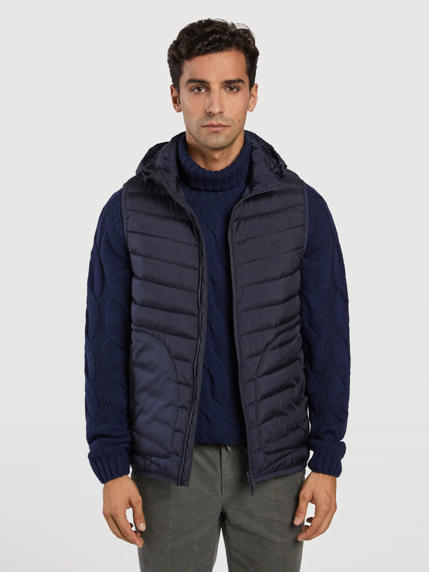 Recycled lightdown vest