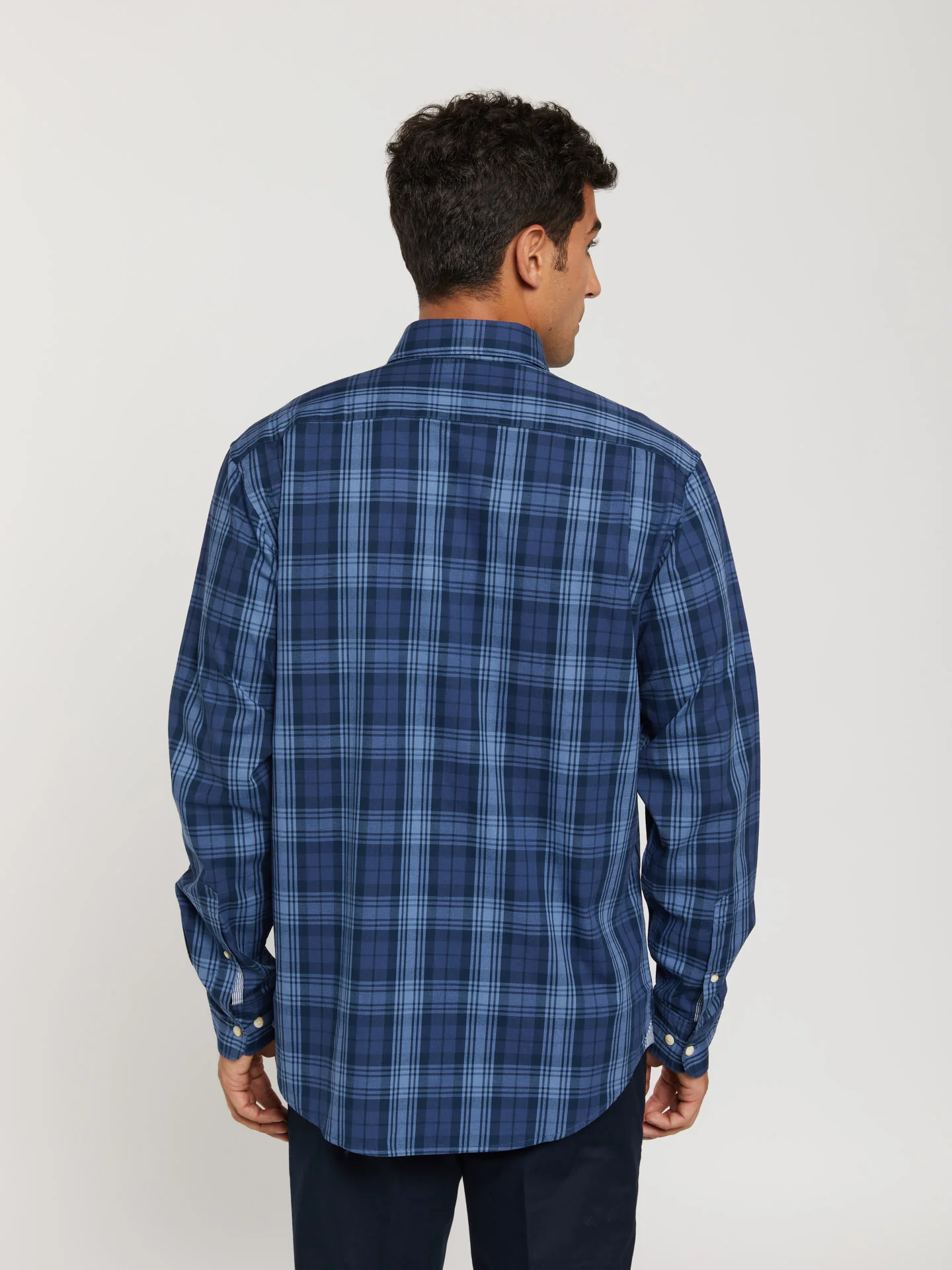 Regular fit 100% bci cotton checks oxford shirt - Image 3