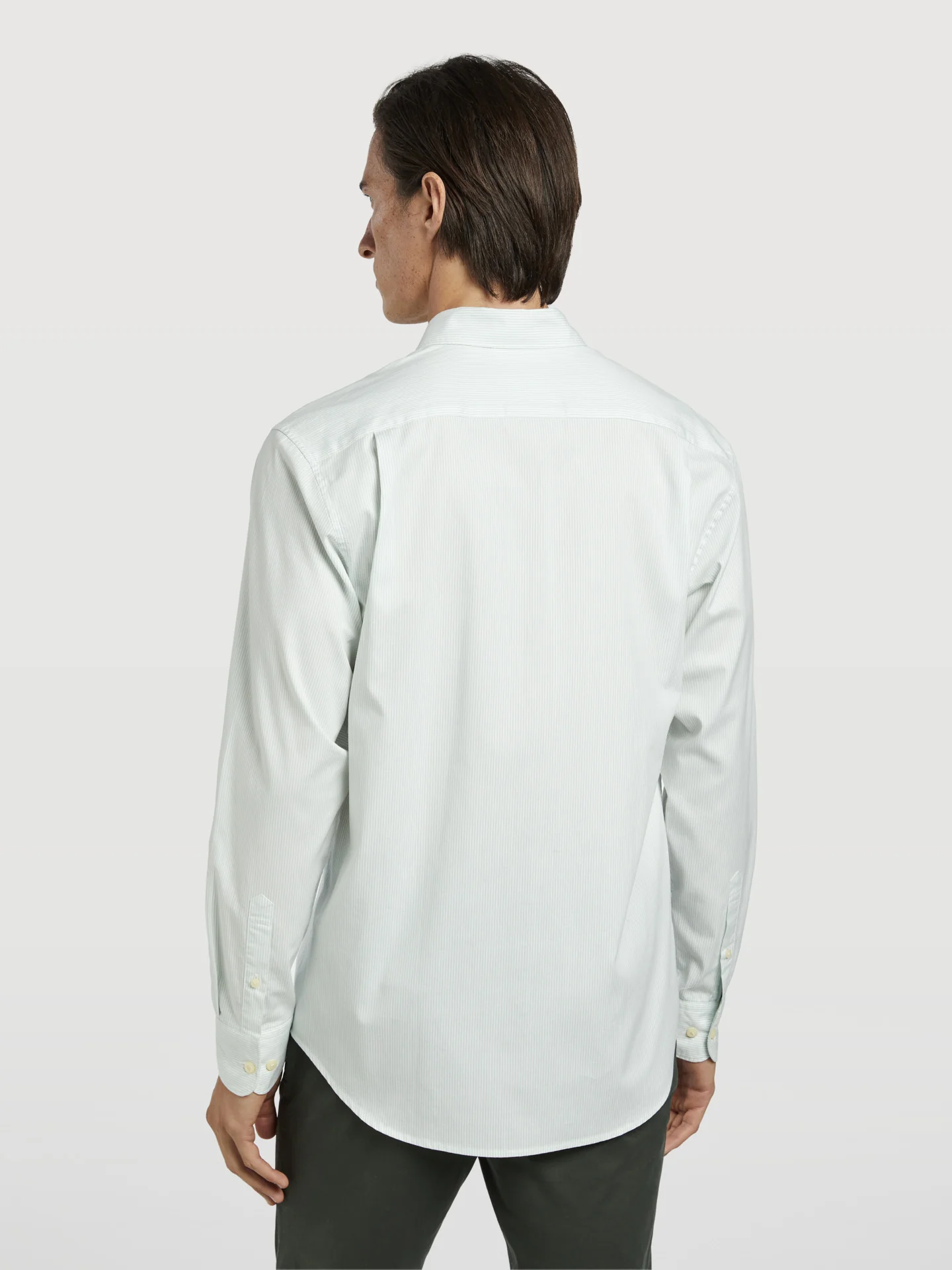 Regular fit 100%BCI cotton striped oxford shirt - Image 3