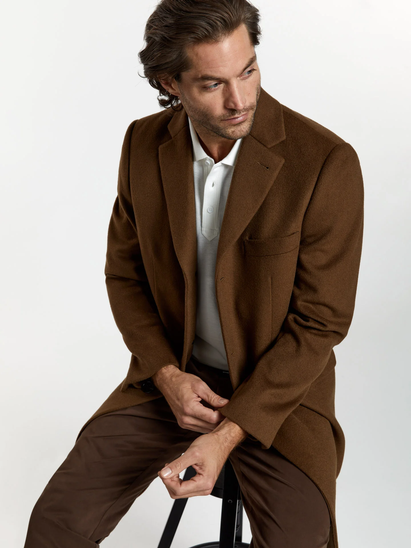 Regular fit basic chino trousers - Image 5