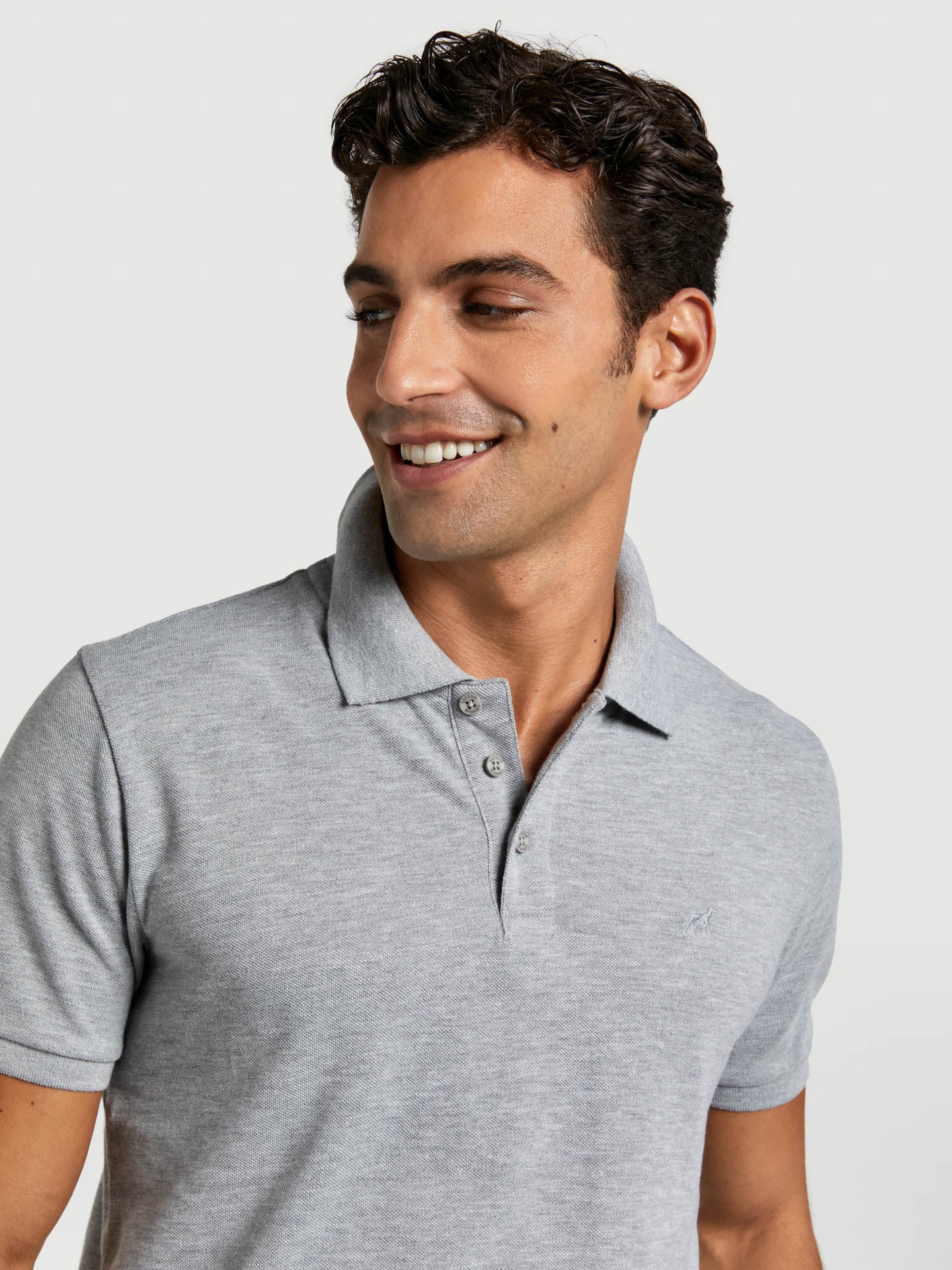 Regular fit basic piqué polo shirt - Image 28