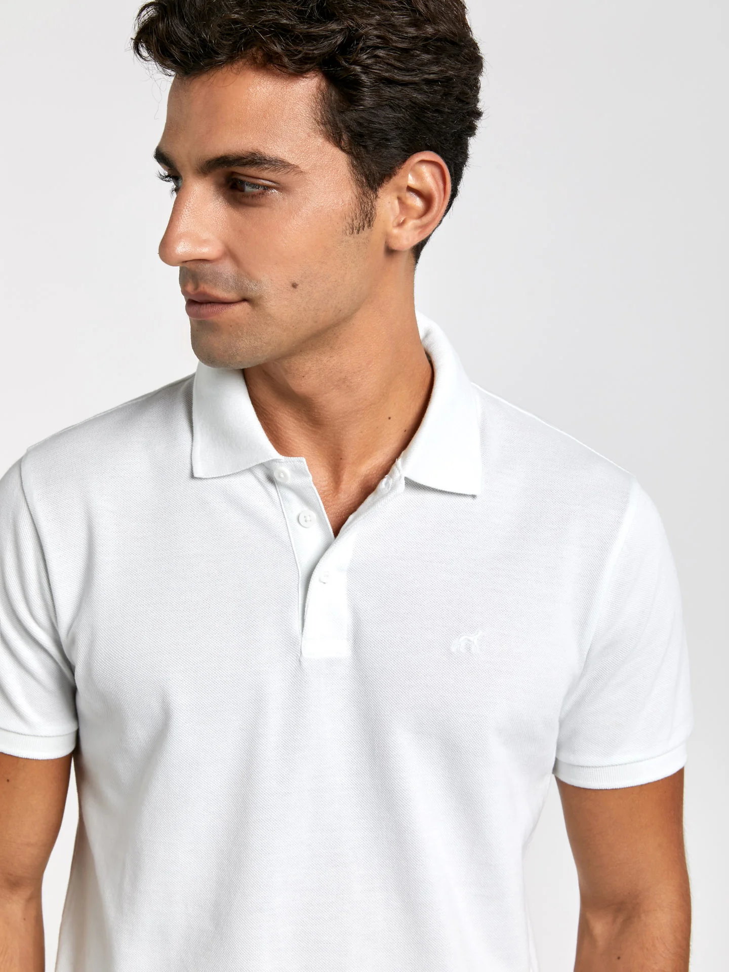 Regular fit basic piqué polo shirt - Image 35