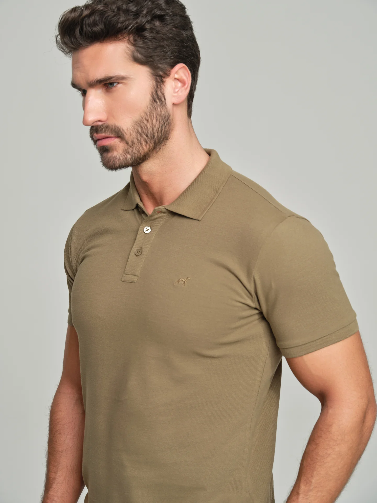 Regular fit basic piquet polo shirt - Image 20
