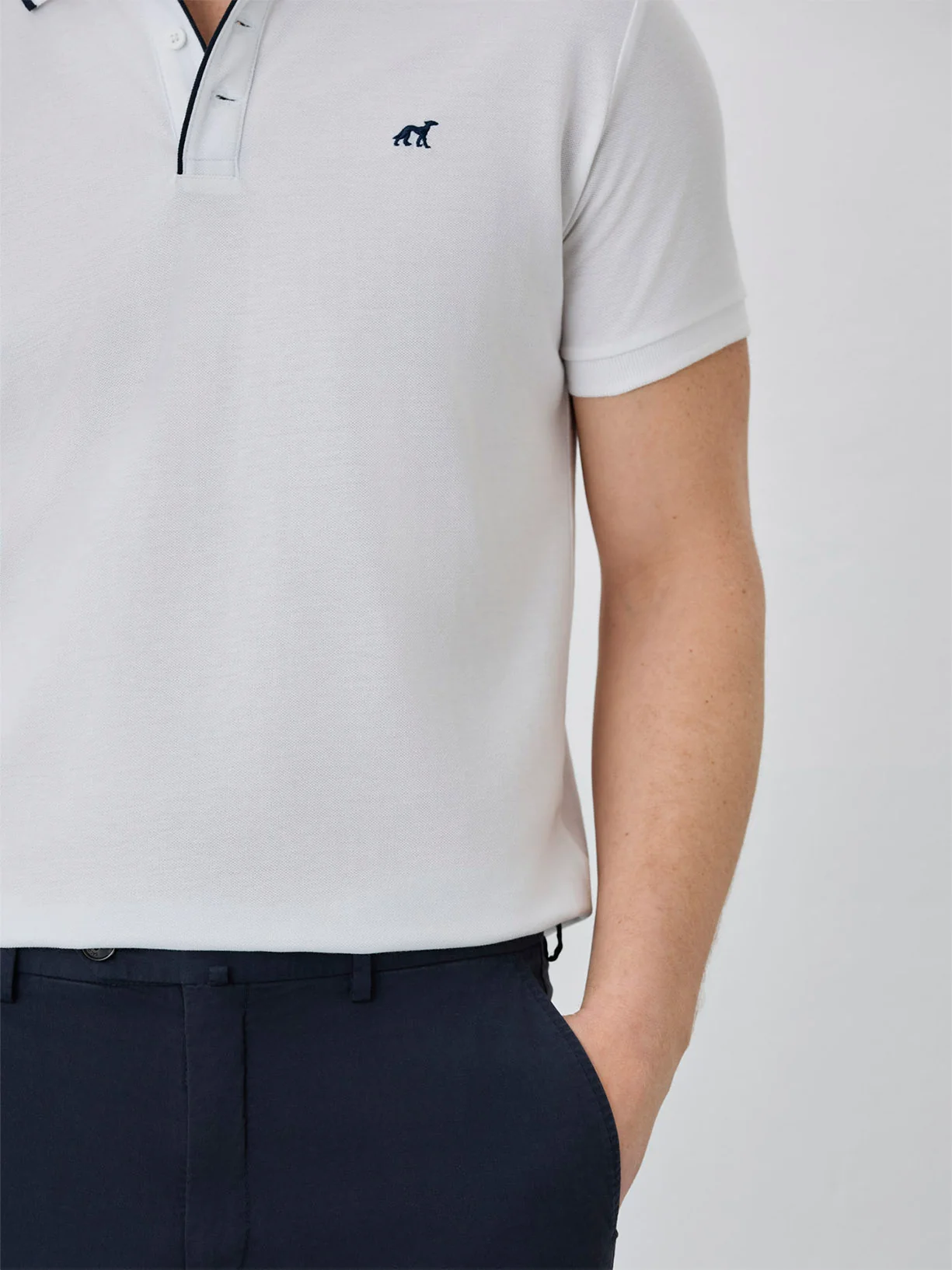 Regular Fit Chino Trousers With Clock Pocket - Image 10