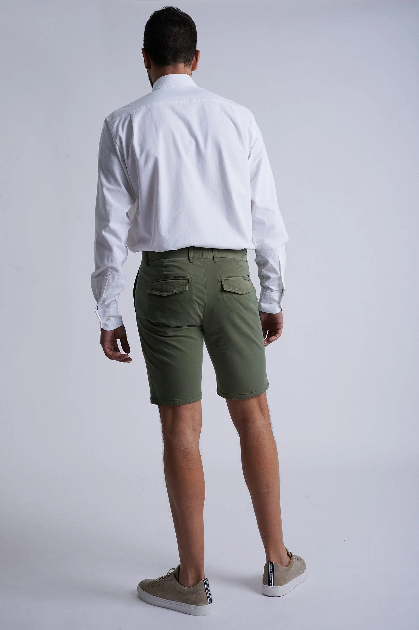 Regular fit cotton elastane comfort oxford shirt - Image 17