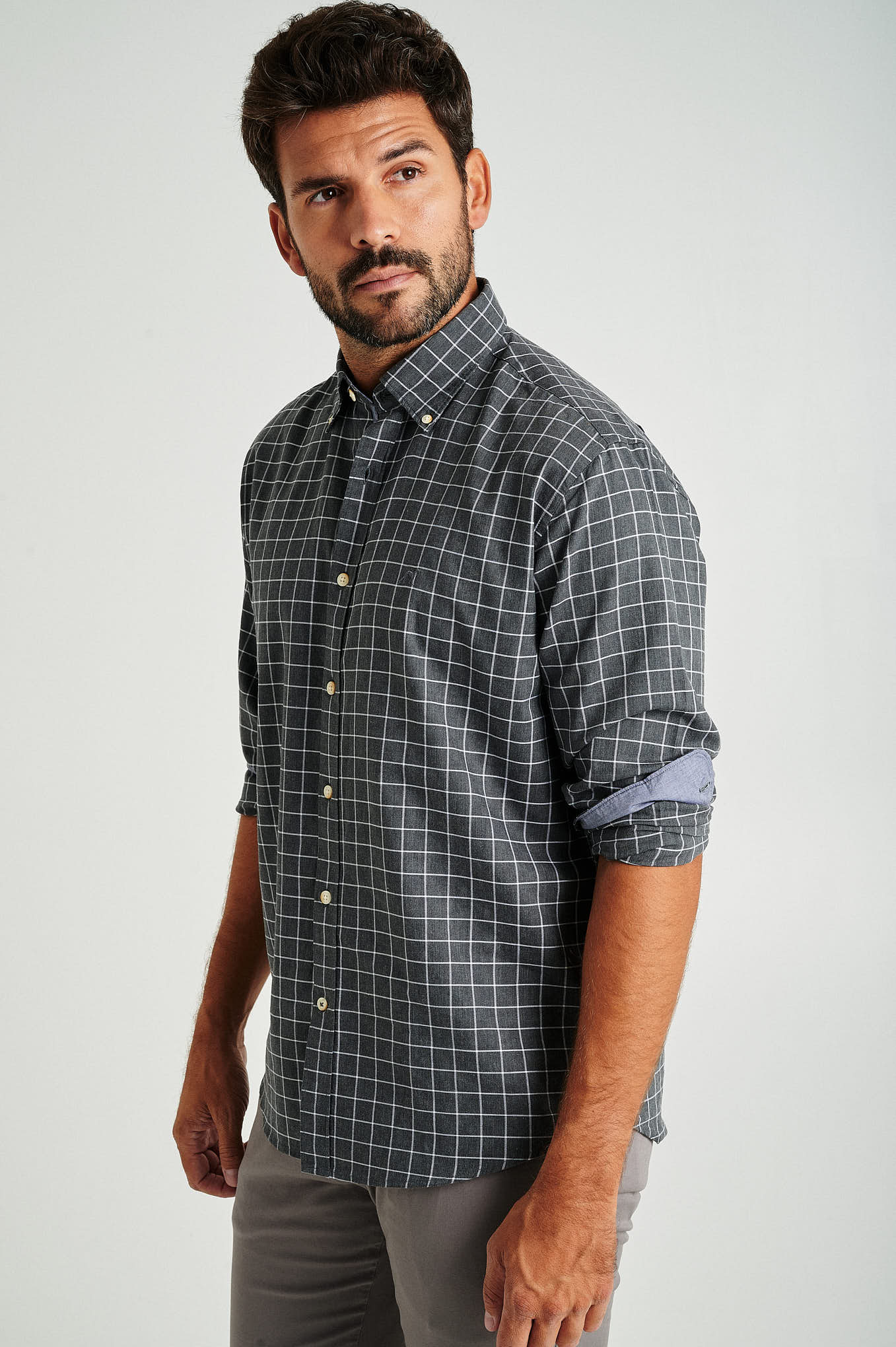 Regular fit cotton shirt - Image 2