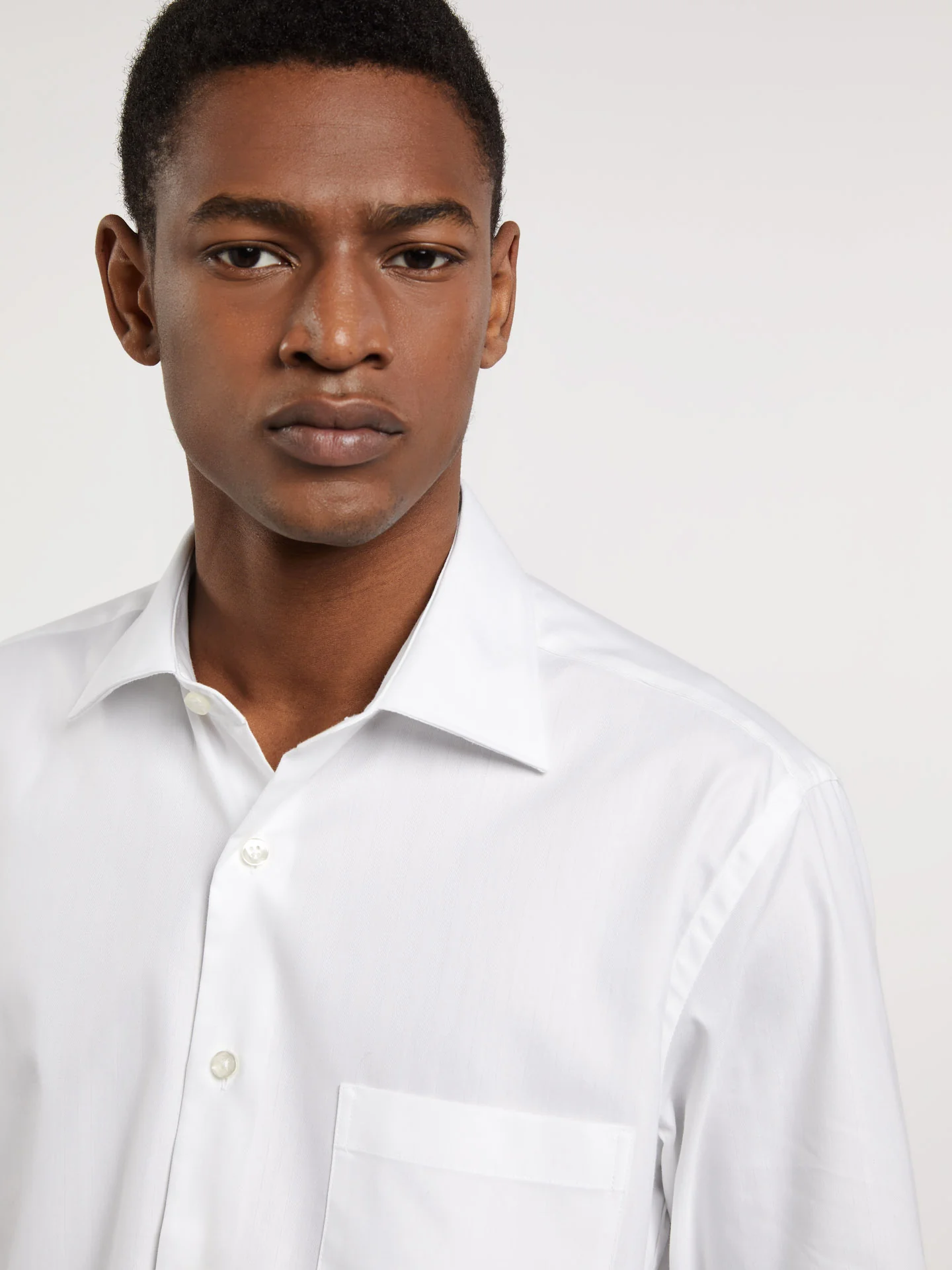 Regular Fit K-Easy Herringbone Formal Shirt - Image 2