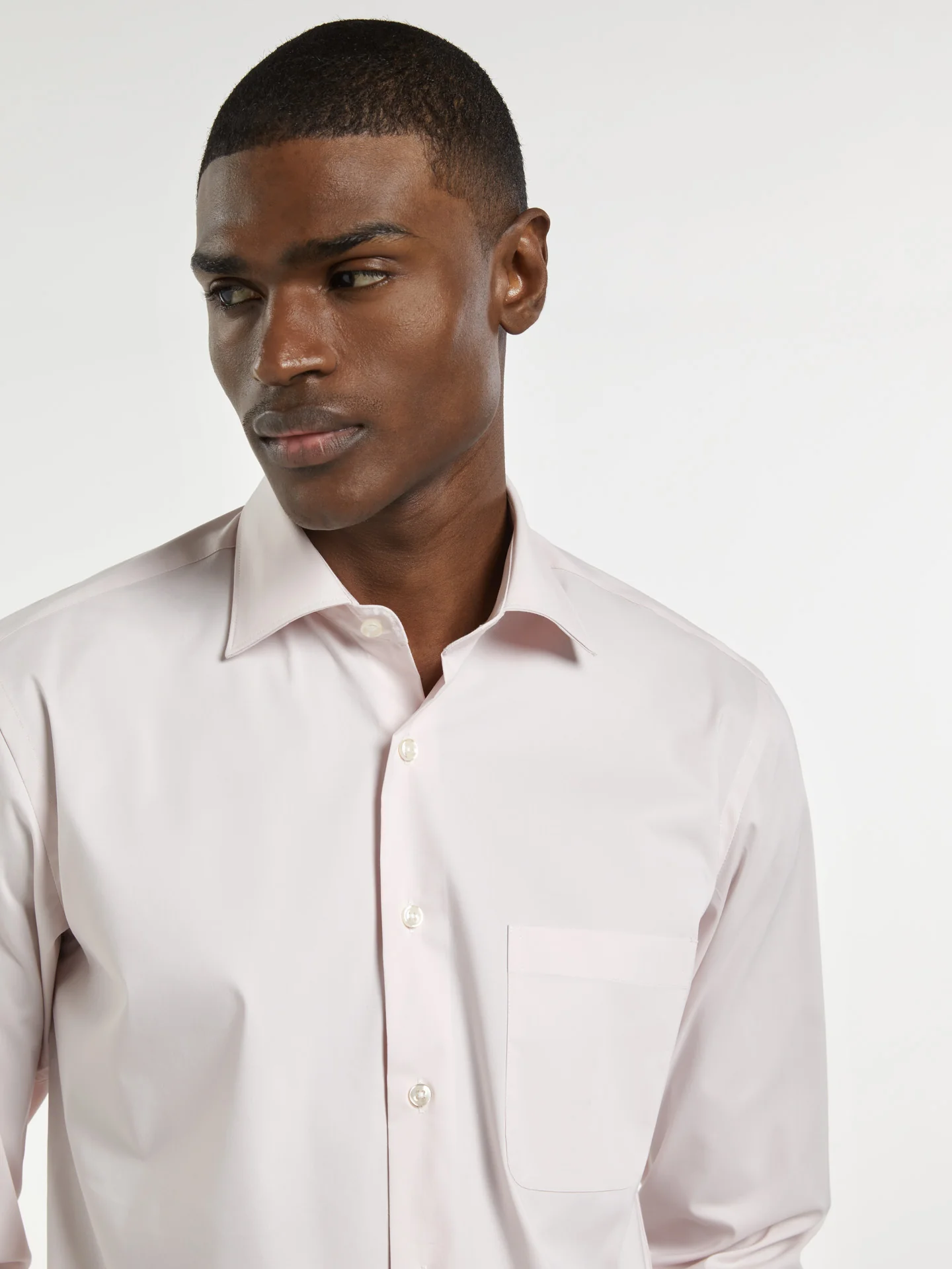 Regular fit k-easy plain poplin comfort formal shirt - Image 14