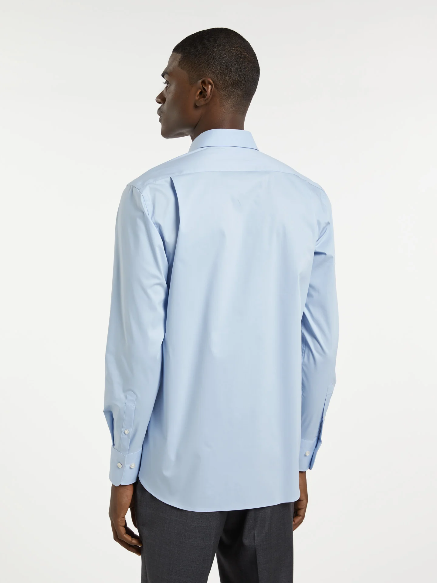 Regular fit k-easy plain poplin comfort formal shirt - Image 6