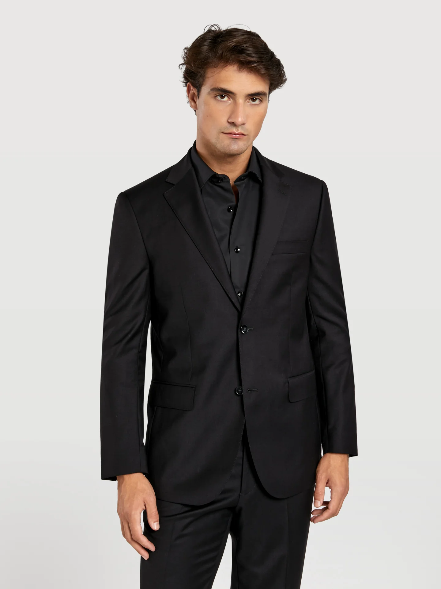 Regular fit k-easy plain poplin comfort shirt