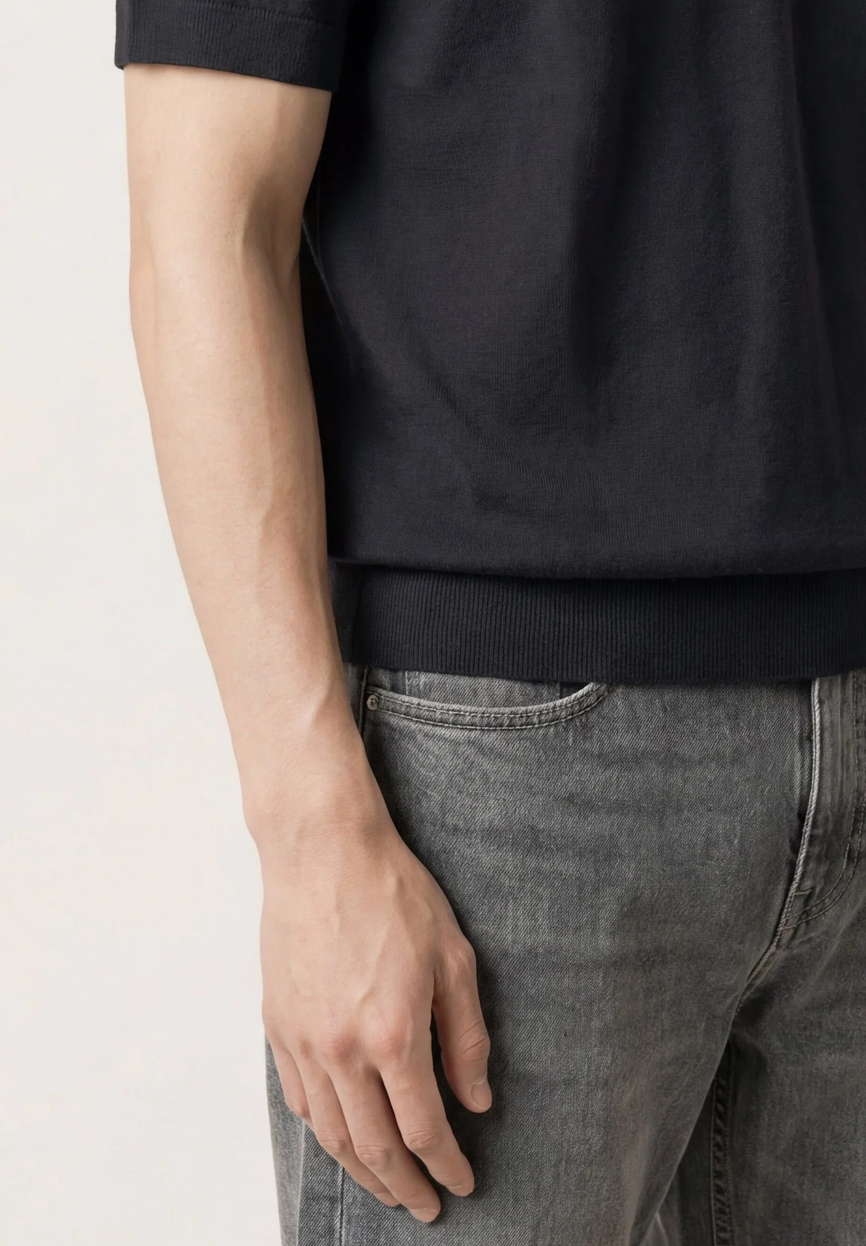 Regular Fit Medium-Waist Jeans In Organic Cotton Blend - Image 3
