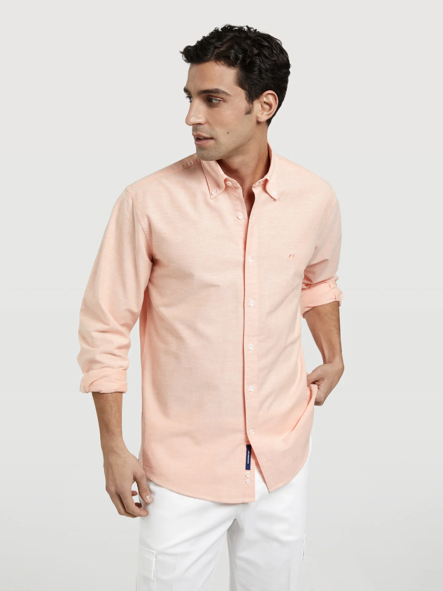 Regular fit oxford shirt - Image 19