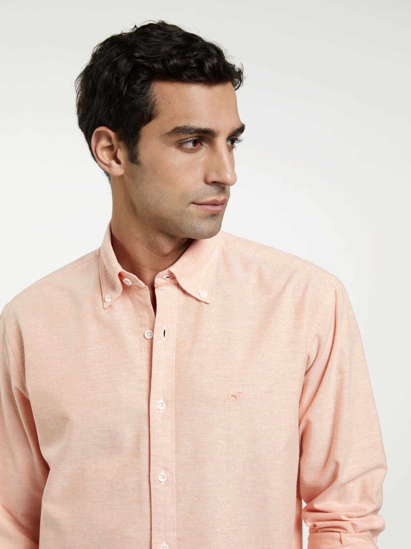 Regular fit oxford shirt - Image 20