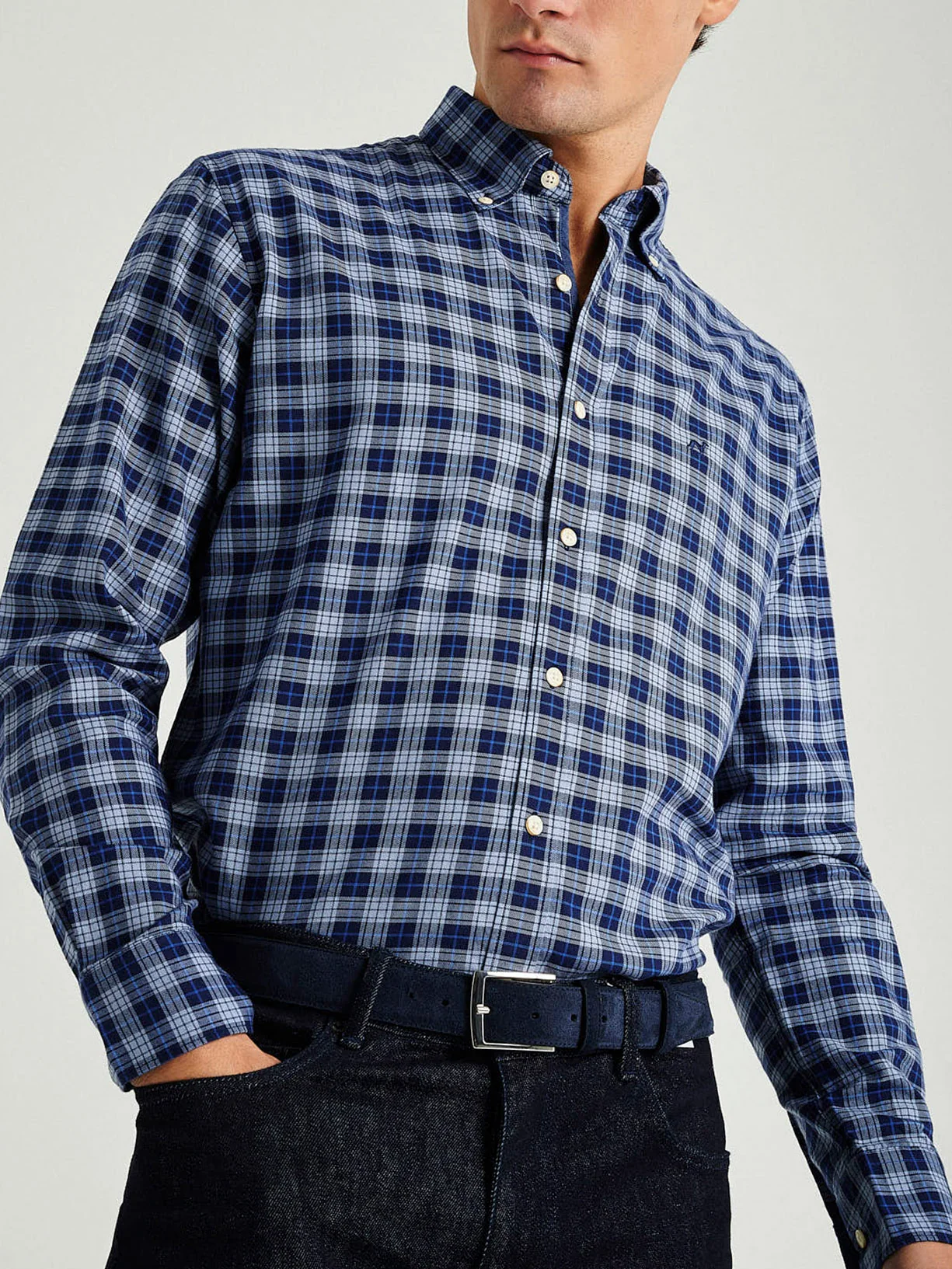 Regular fit plaids shirt - Image 3